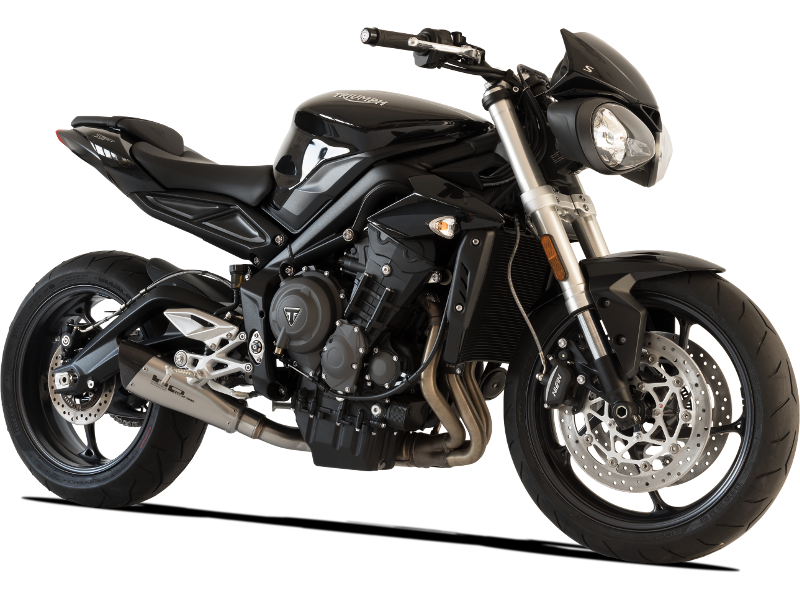 HPCorse - EvoXtreme 260mm Exhaust For Triumph Street Triple 765