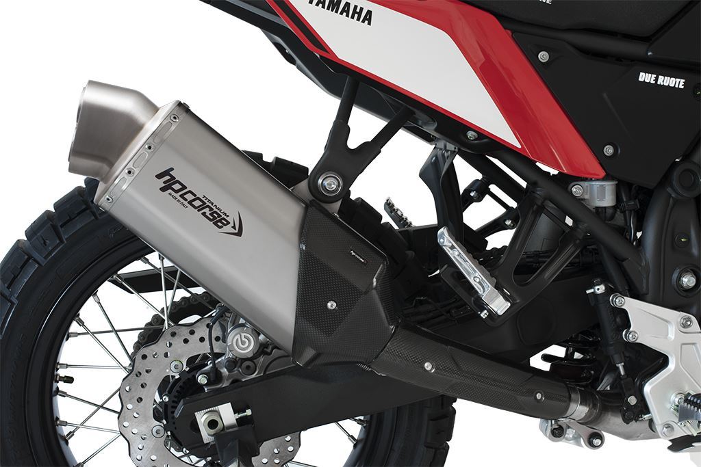 HPCorse - 4-TRACK R SHORT Euro 4/5 Muffler for Yamaha Tenere 700