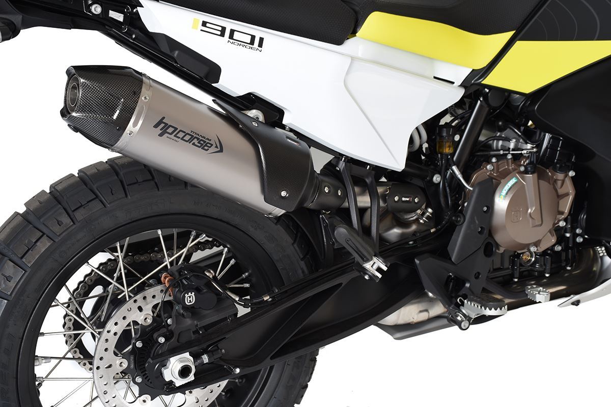 HPCorse - SP-1 Carbon Short Exhaust for Husqvarna Norden 901