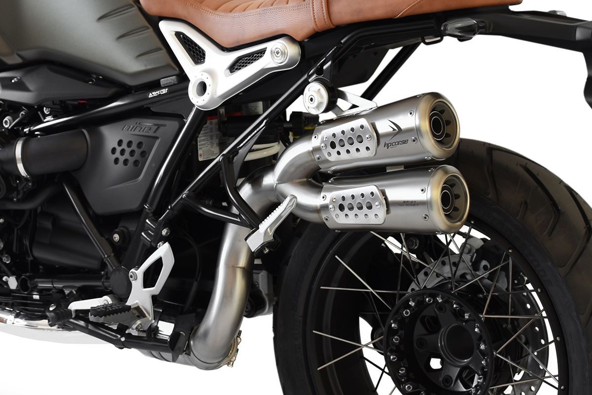 HPCorse - 1 into 2 GP07 Exhaust for BMW R Nine T 2021-Up