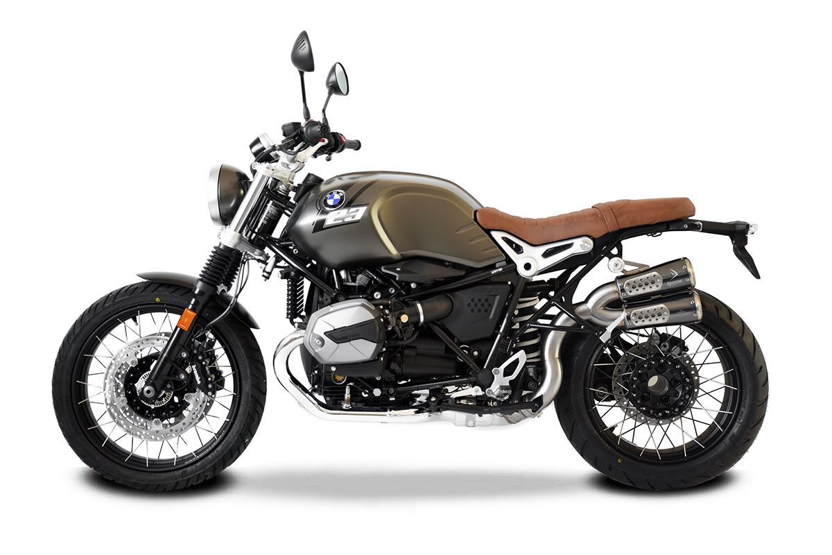 HPCorse - 1 into 2 GP07 Exhaust for BMW R Nine T 2021-Up