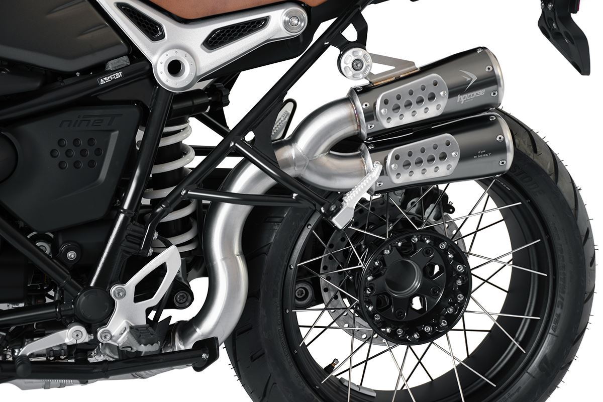 HPCorse - 1 into 2 GP07 Exhaust for BMW R Nine T 2021-Up