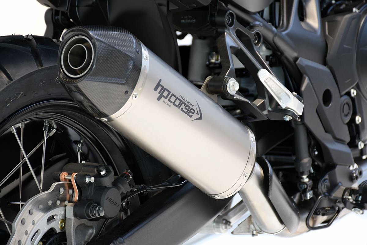 HPCorse - SP-1 Carbon Short Exhaust for Honda XL750 Translp