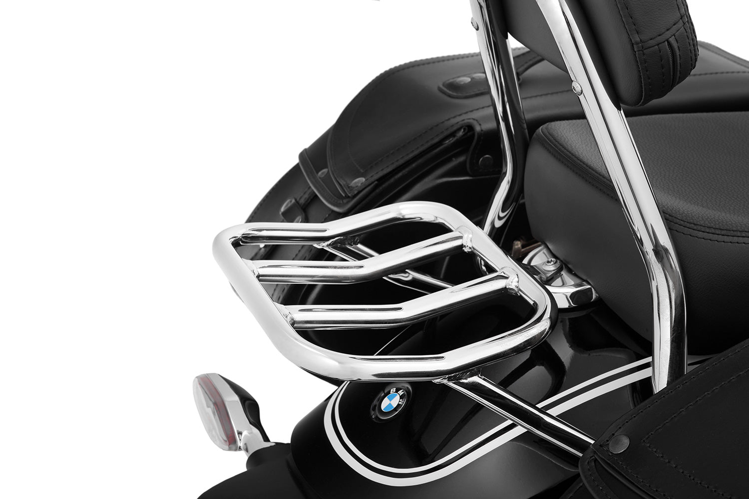 Solid luggage carrier for stylish and secure storage of bags or other luggage