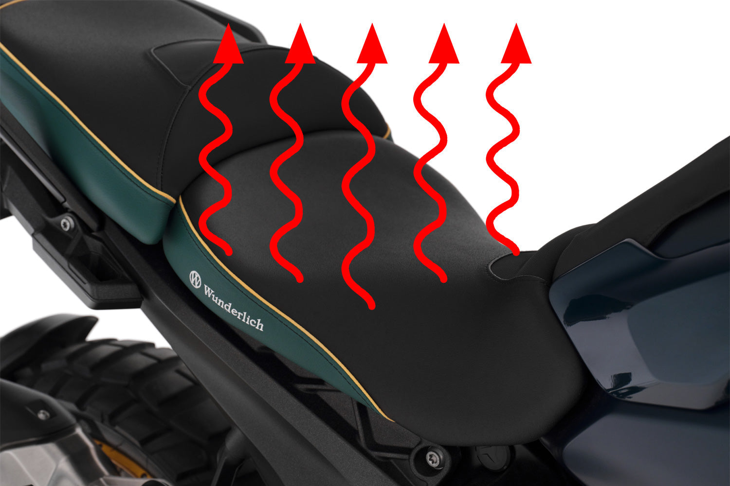Wunderlich AKTIVKOMFORT rider seat - with seat heating Smart Plug & Play R 1300 GS-13110-004