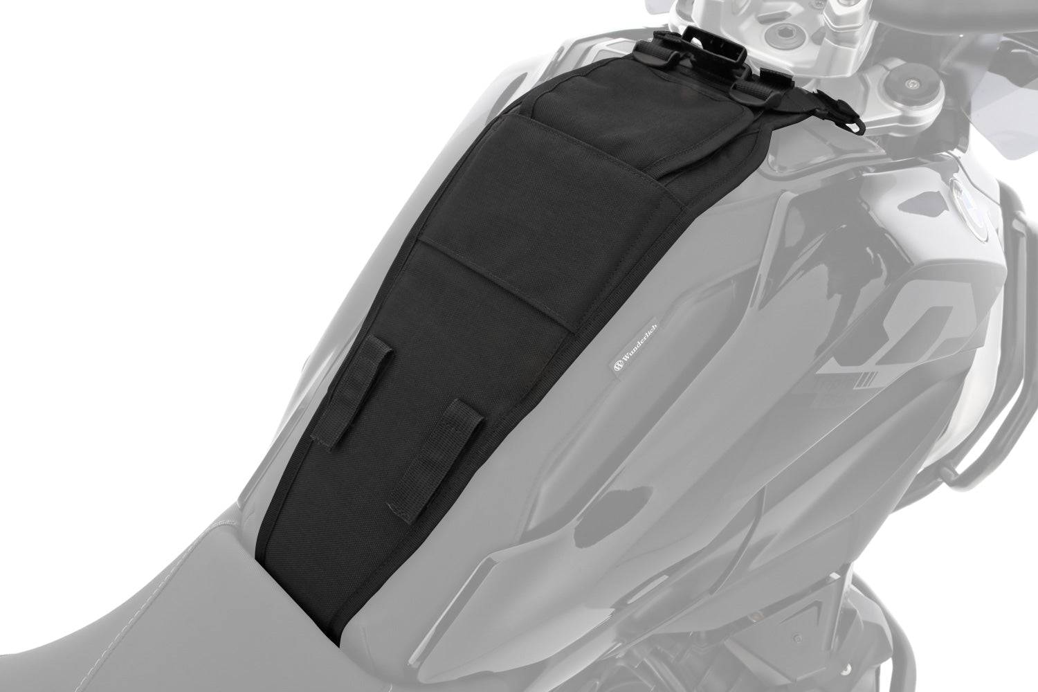System mount for the tank bags of the Wunderlich ELEPHANT series