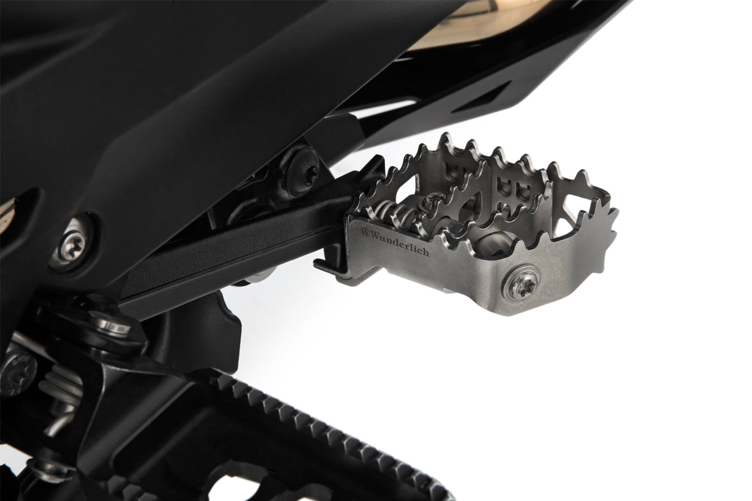 Wunderlich Enduro Brake Lever Enlargement - complete your BMW ✔ Premium components ✔ Integrated design ➜ Order now