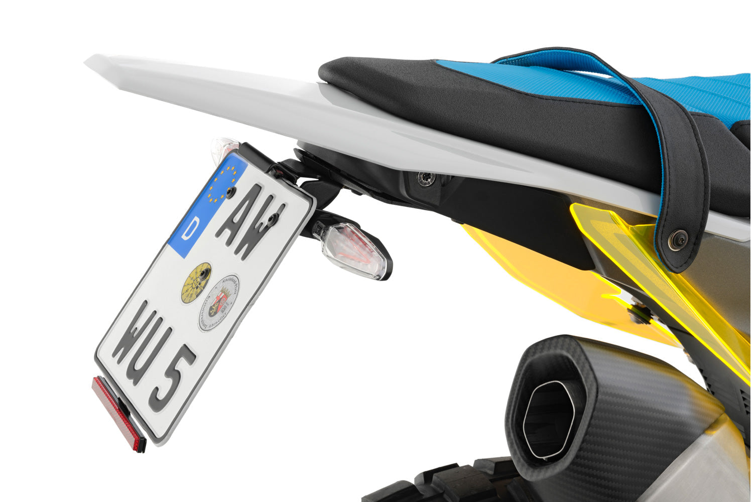 Wunderlich number plate holder R 1300 GS/RS for models with luggage rack-13908-002
