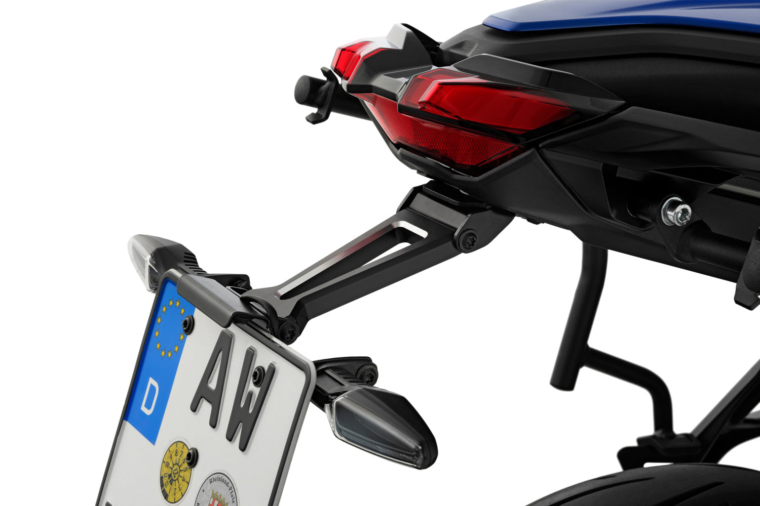 Wunderlich number plate holder R 1300 R/RS for models without luggage rack-13908-102