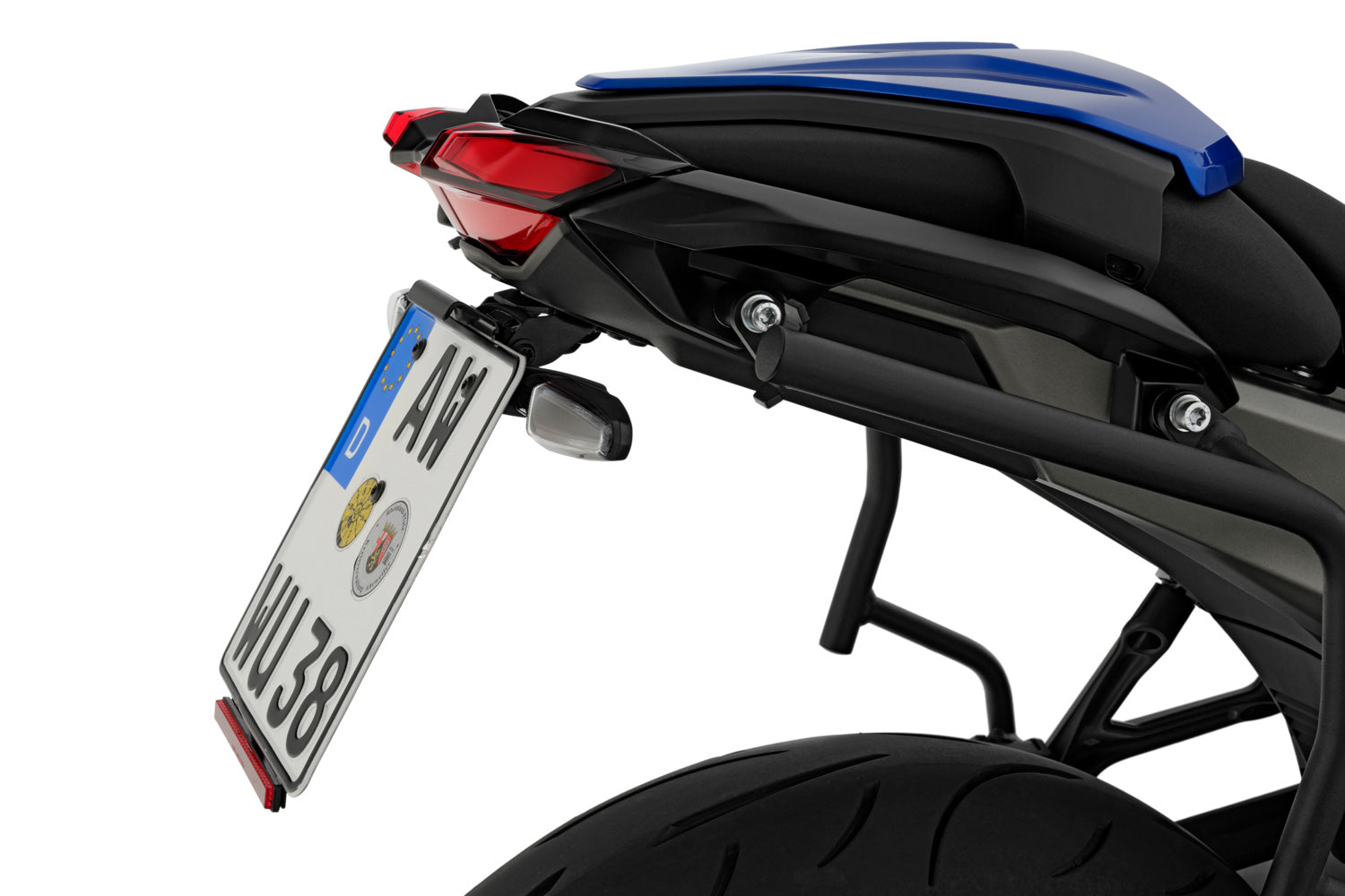 Wunderlich number plate holder R 1300 R/RS for models without luggage rack-13908-102