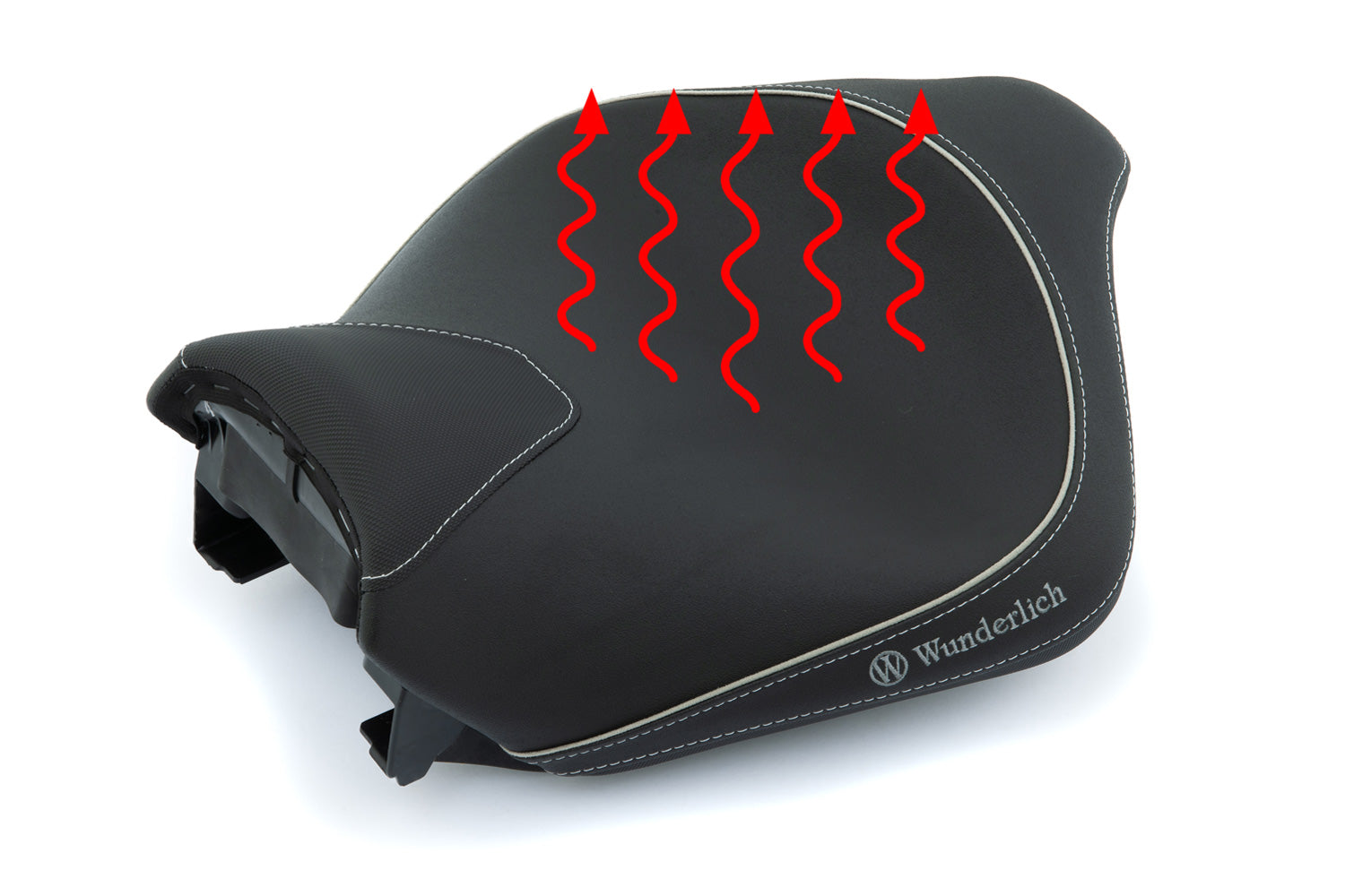 Wunderlich AKTIVKOMFORT Rider Seat with Smart Plug & Play Seat Heating R 1300 RT-14100-002