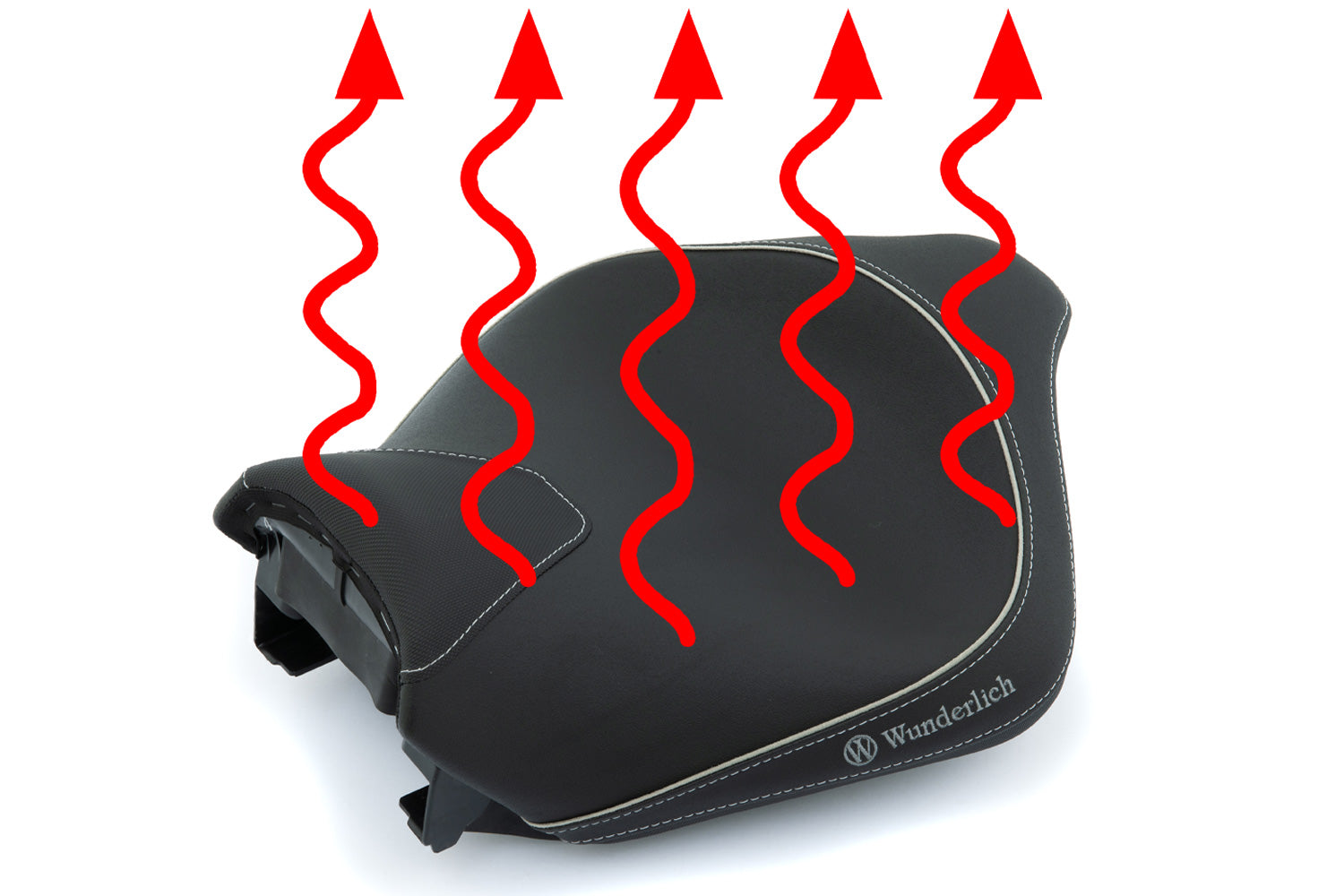 Wunderlich AKTIVKOMFORT Rider Seat with Smart Plug & Play Seat Heating R 1300 RT-14102-002