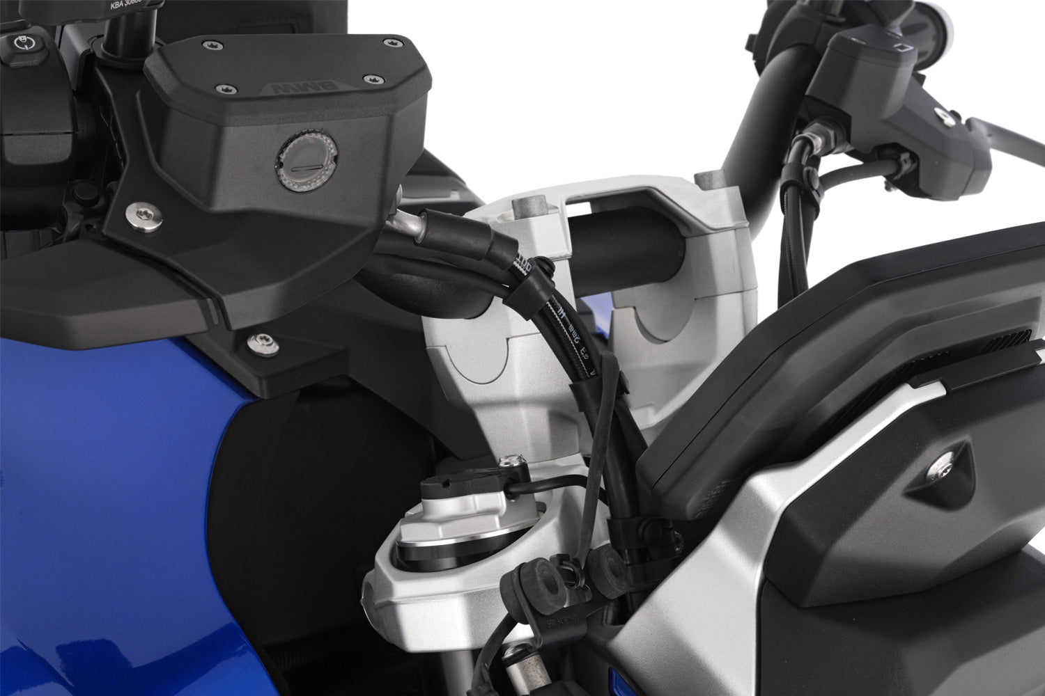 Wunderlich ERGO Handlebar Riser R 1300 R for models without BMW sat nav-15300-000