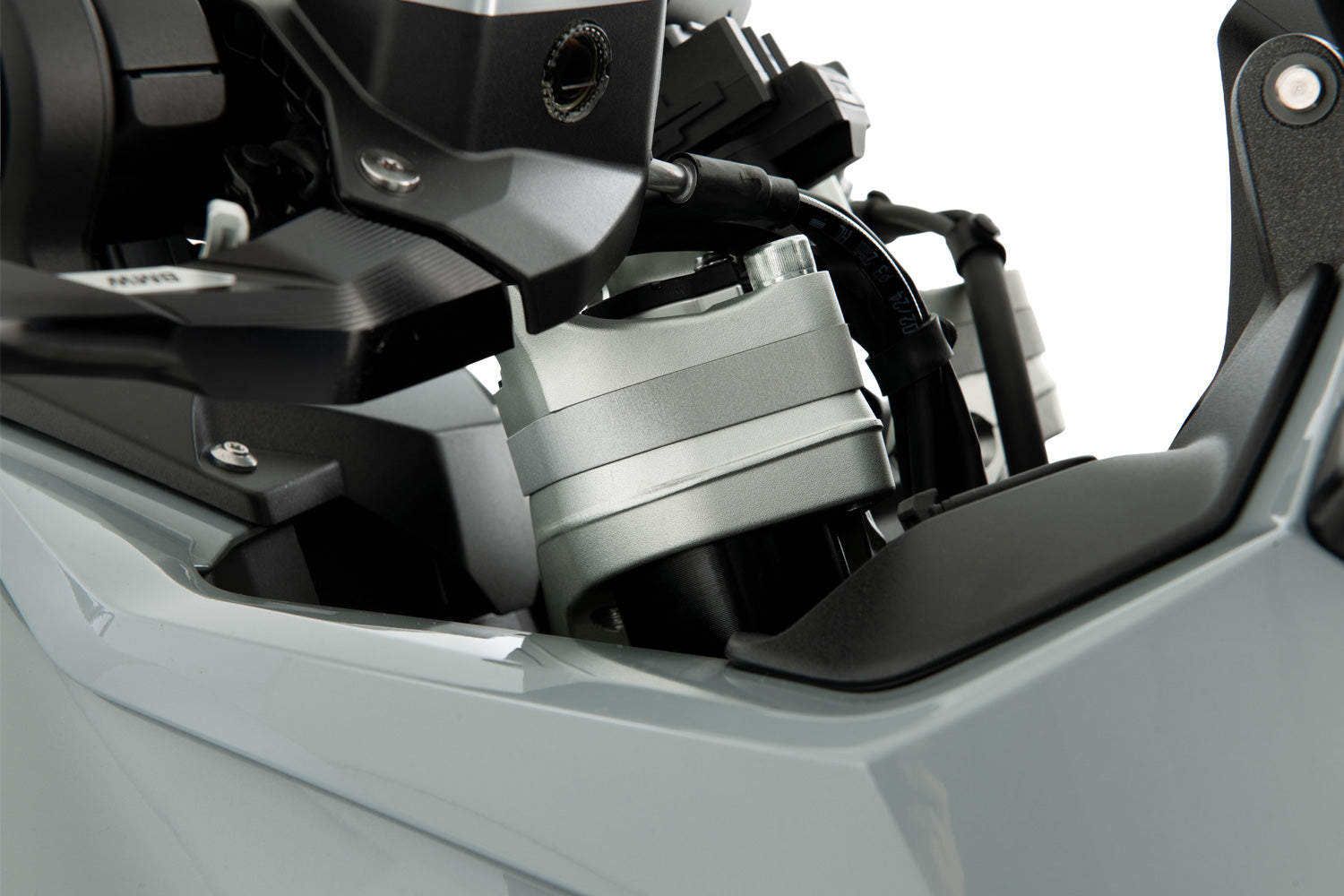 Wunderlich Handlebar Riser ERGO R 1300 RS with original BMW navigation system-15310-100
