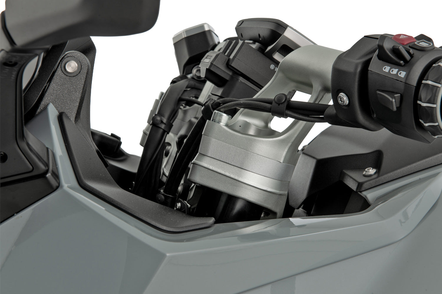 Wunderlich Handlebar Riser ERGO R 1300 RS with original BMW navigation system-15310-100