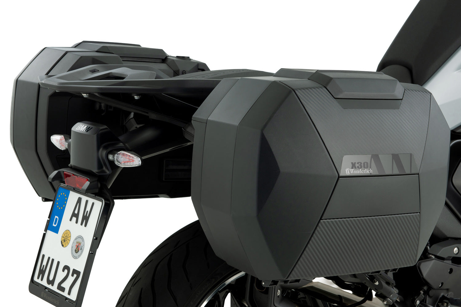 Wunderlich luggage system X-CASE X30 R 1300 R/RS with BMW luggage mounts-15608-002