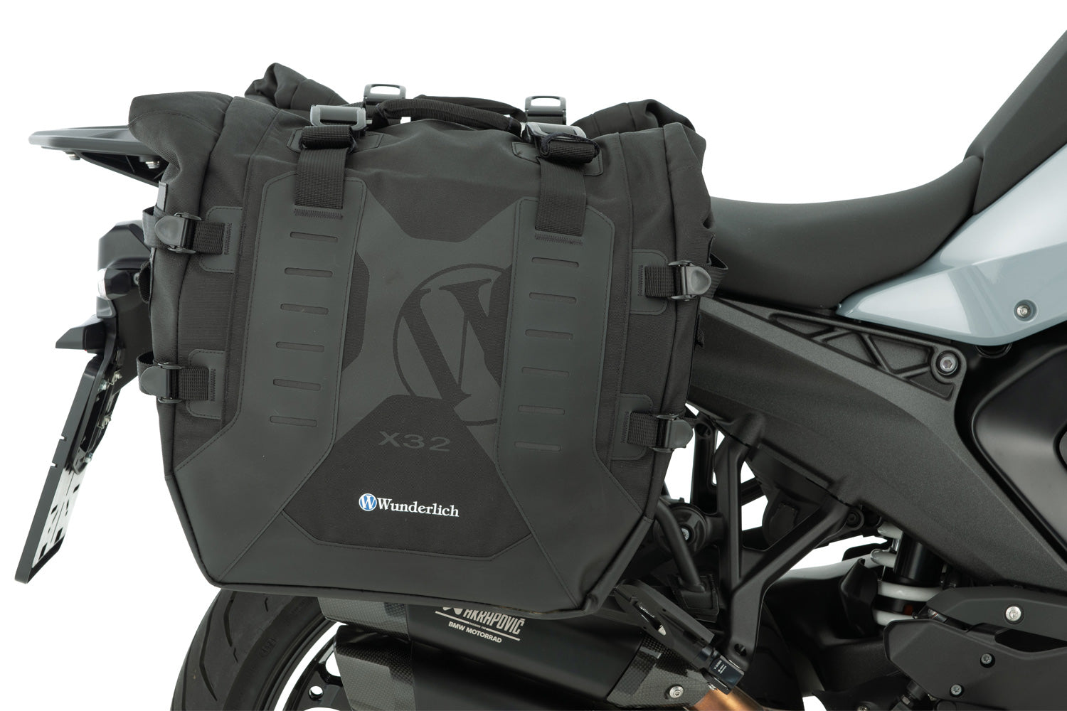 Wunderlich luggage system X-BAG X32 R 1300 R/RS with BMW luggage mounts-15608-102