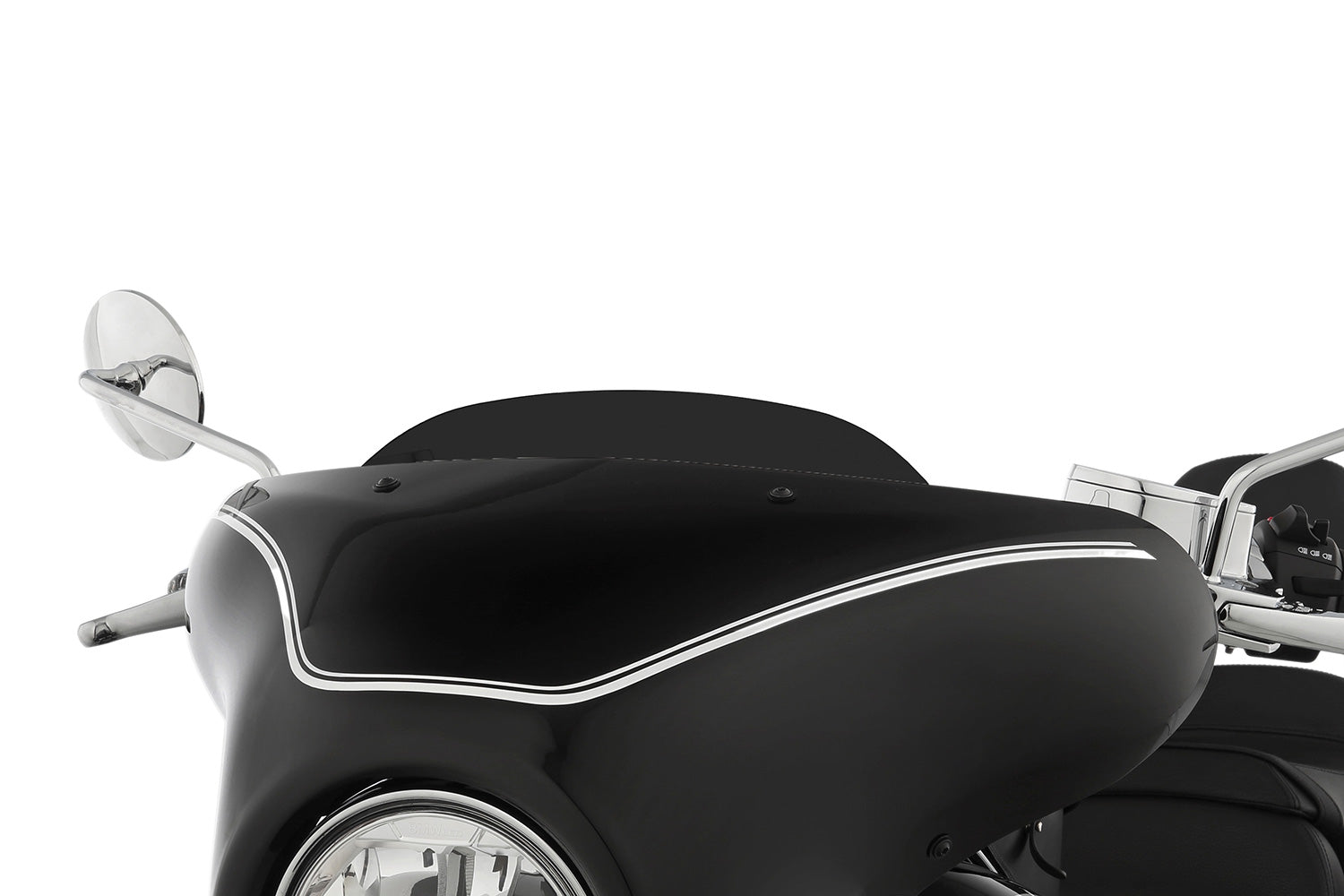 clear transparency with no irritating visual distortions.
