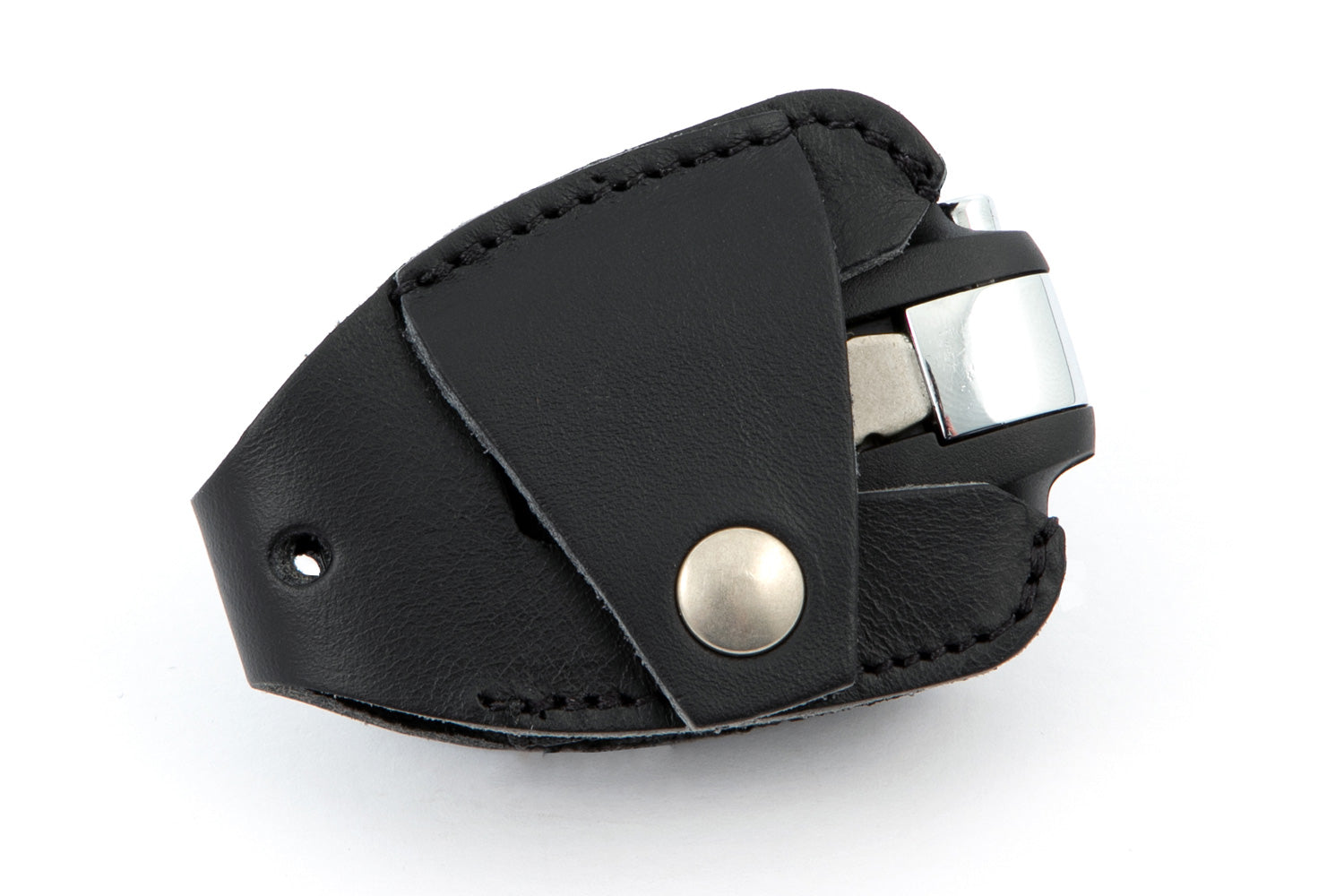 Vegetable tanned leather key pouch for the Keyless Ride key. High-quality, hand-made production.