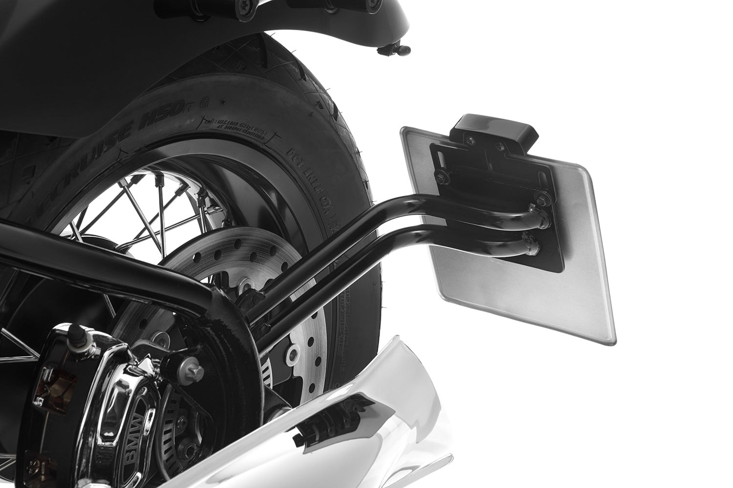 Wunderlich licence plate holder side R 18 - complete your BMW ✔ Premium components ✔ Integrated design ➜ Order now