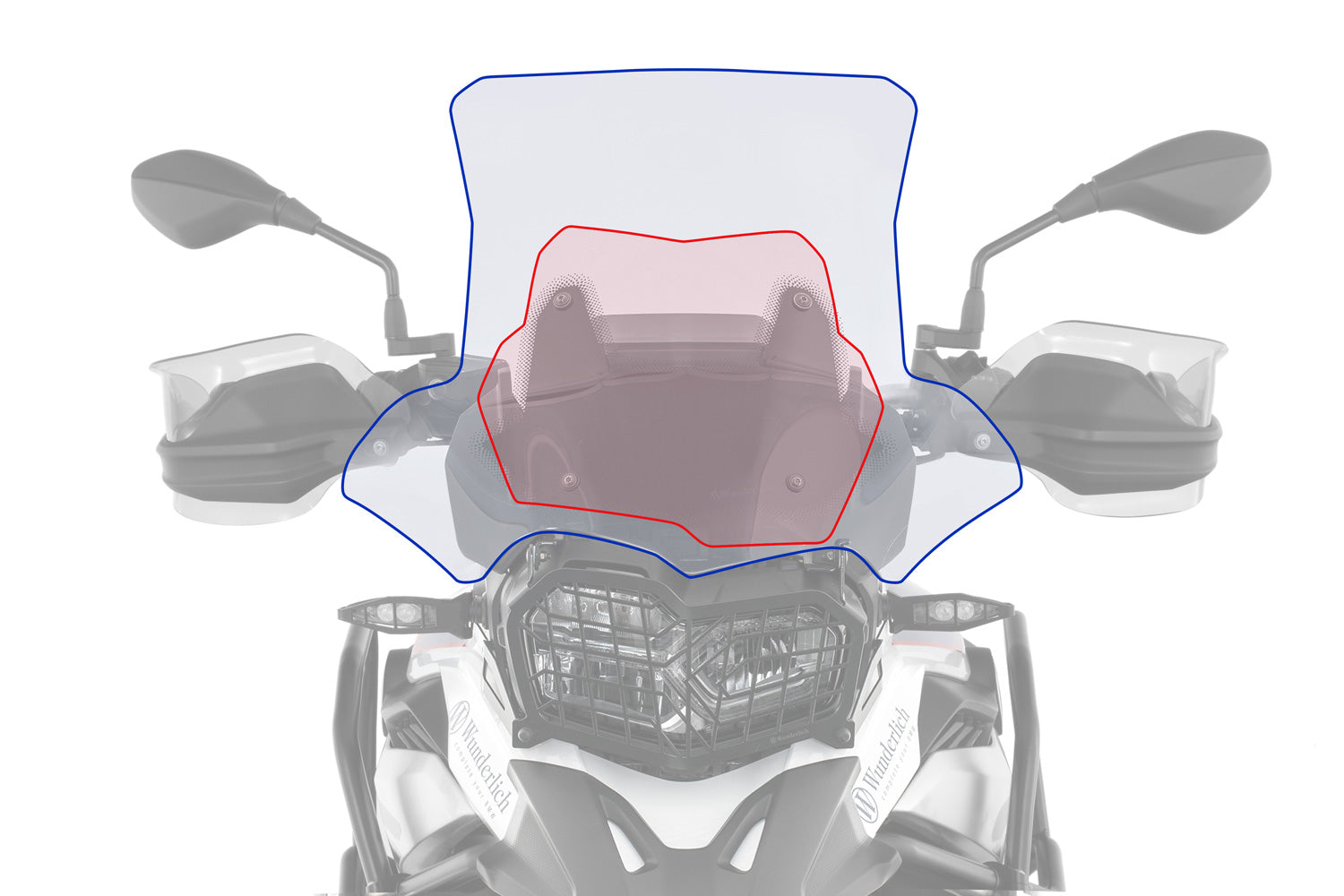 Wunderlich Windshield MARATHON - complete your BMW ✔ Premium components ✔ Integrated design ➜ Order now