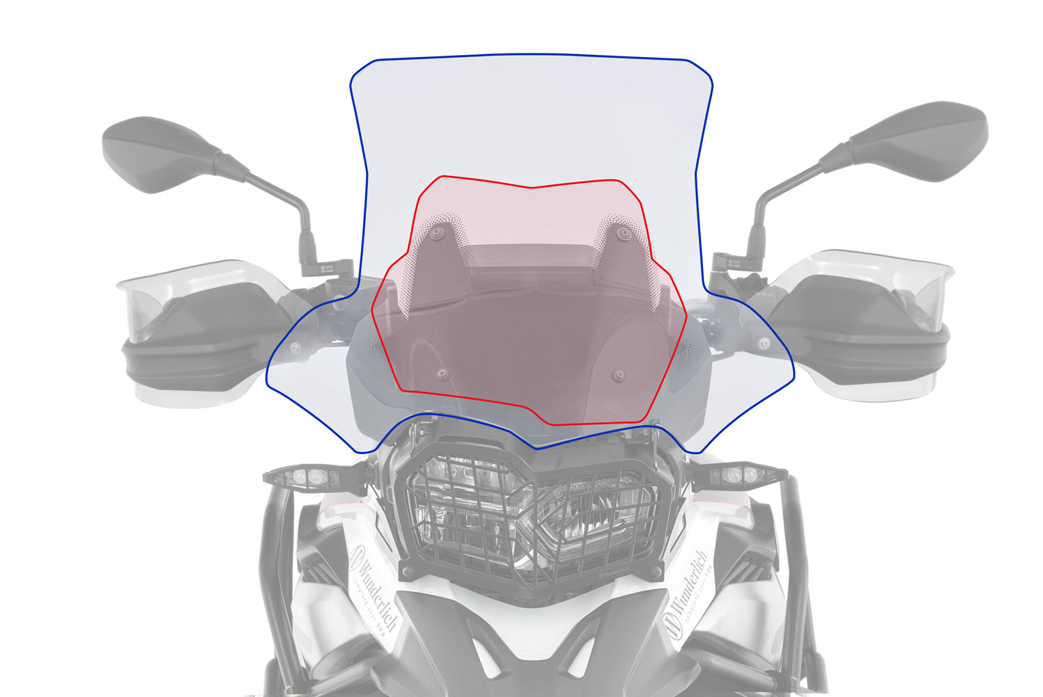 Wunderlich Windshield MARATHON - complete your BMW ✔ Premium components ✔ Integrated design ➜ Order now