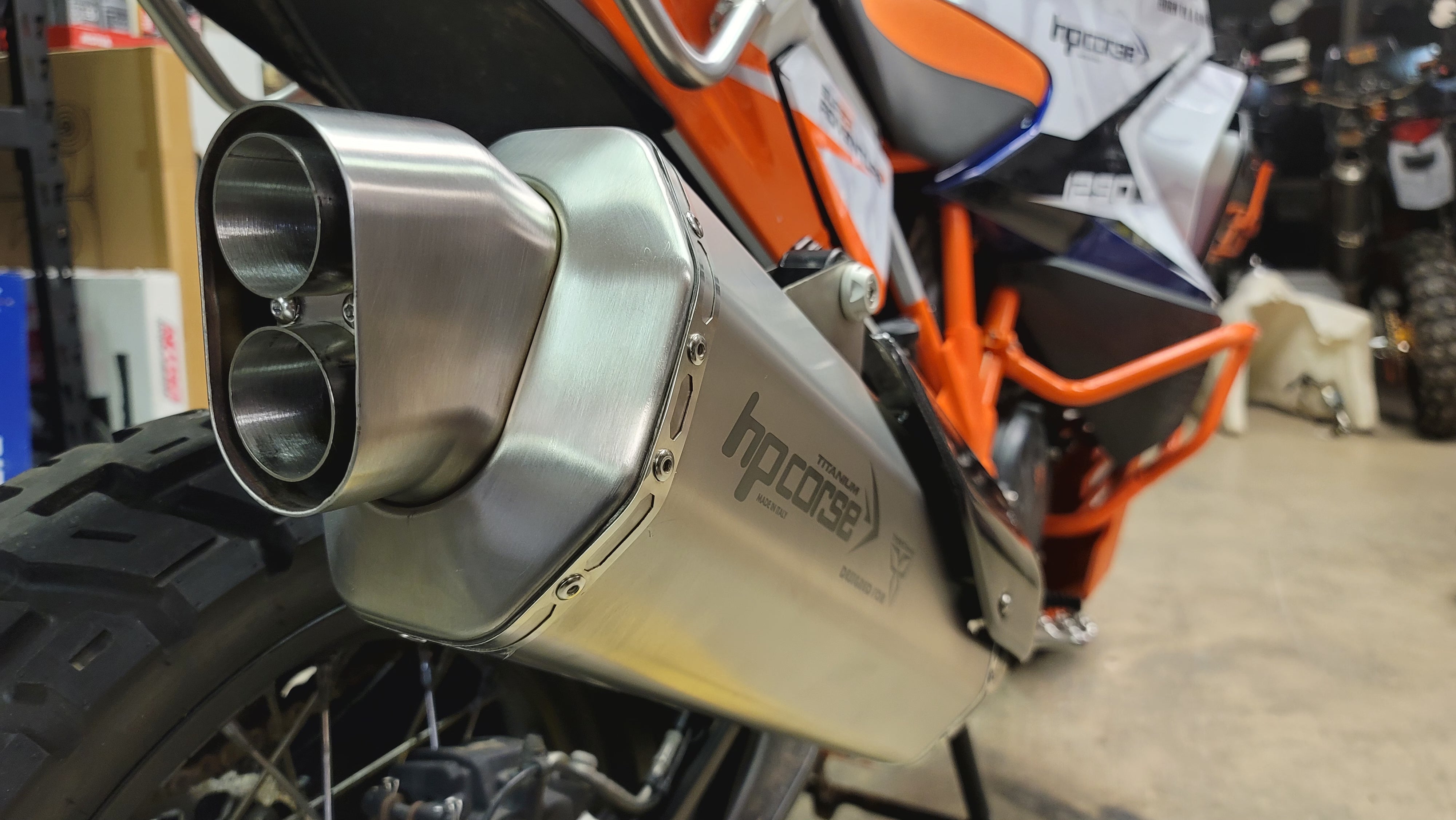 HPCorse - 4-Track RR Exhaust For KTM 1290 Super Adventure S/R (2021 UP)