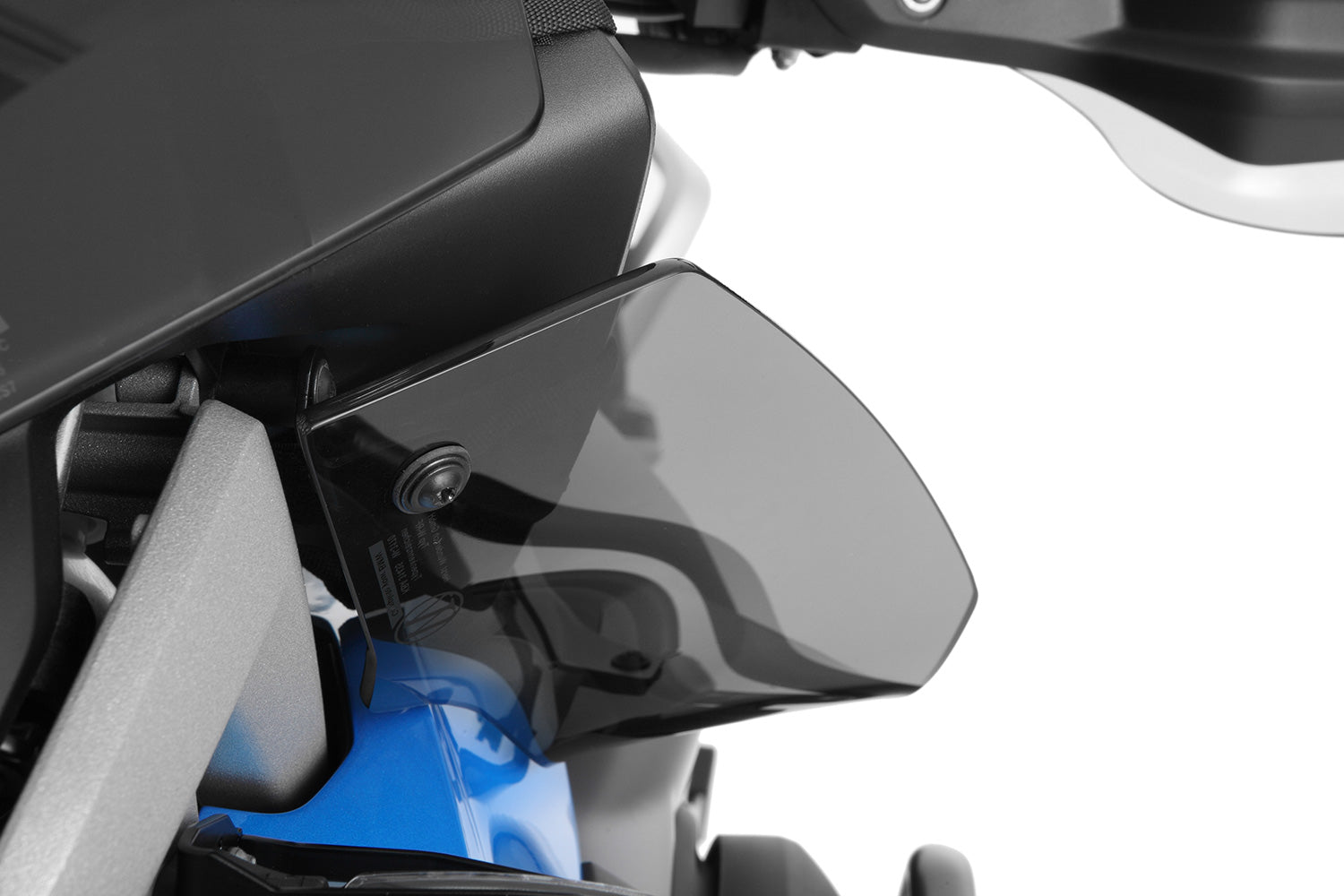 Flaps R 1200 GS LC (2017 -) and R 1250 GS protect the GS rider effectively from wind and weather