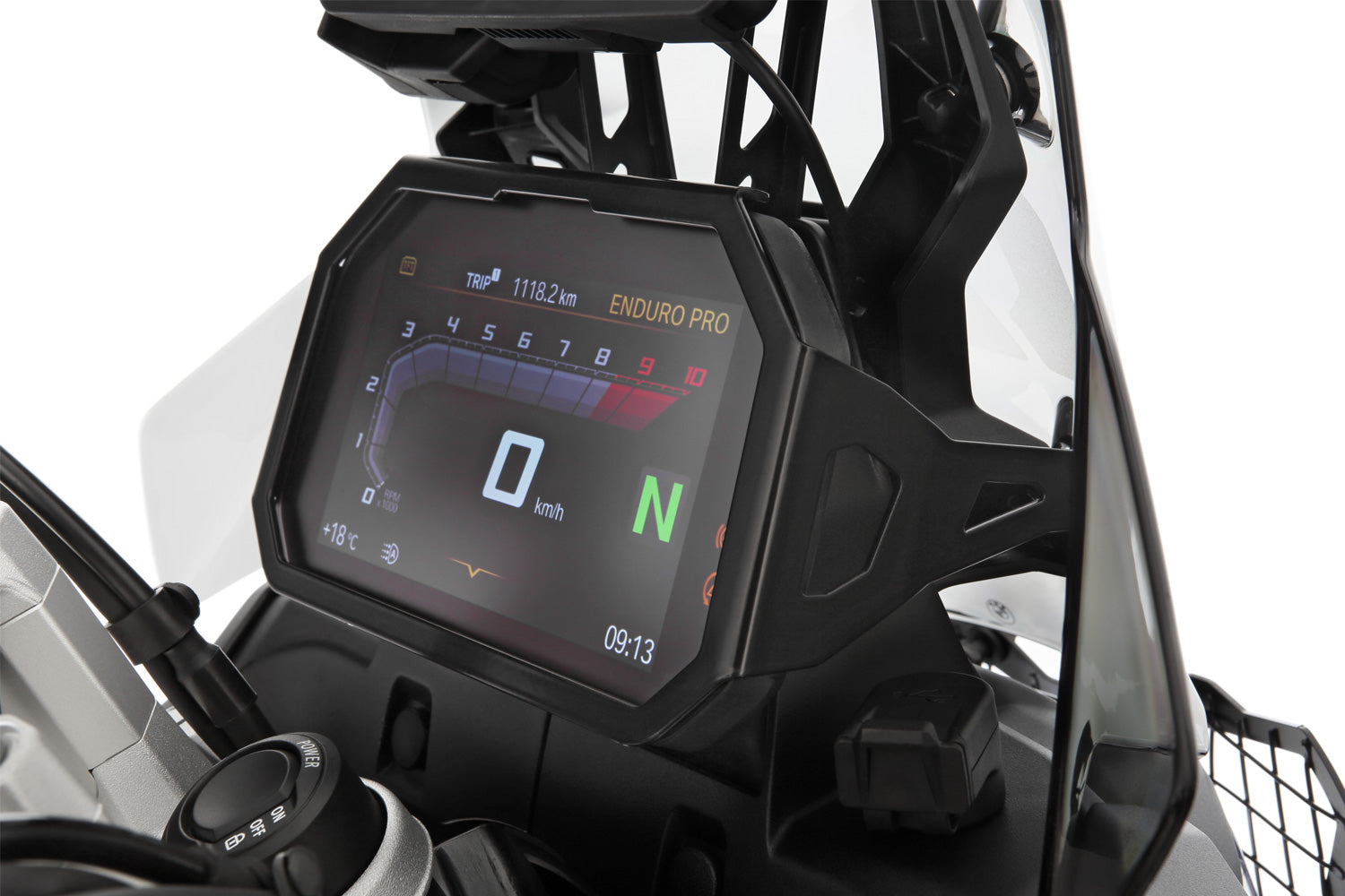 Wunderlich TFT Display Theft Protection F 900 GS (2023-)- complete your BMW ✔ Premium components ✔ Integrated design ➜ Order now