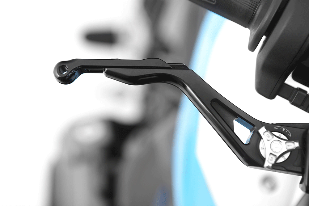 Adjustable brake lever for the BMW R1200GS LC from Wunderlich - The revolution in ergonomics, operability and exclusivity