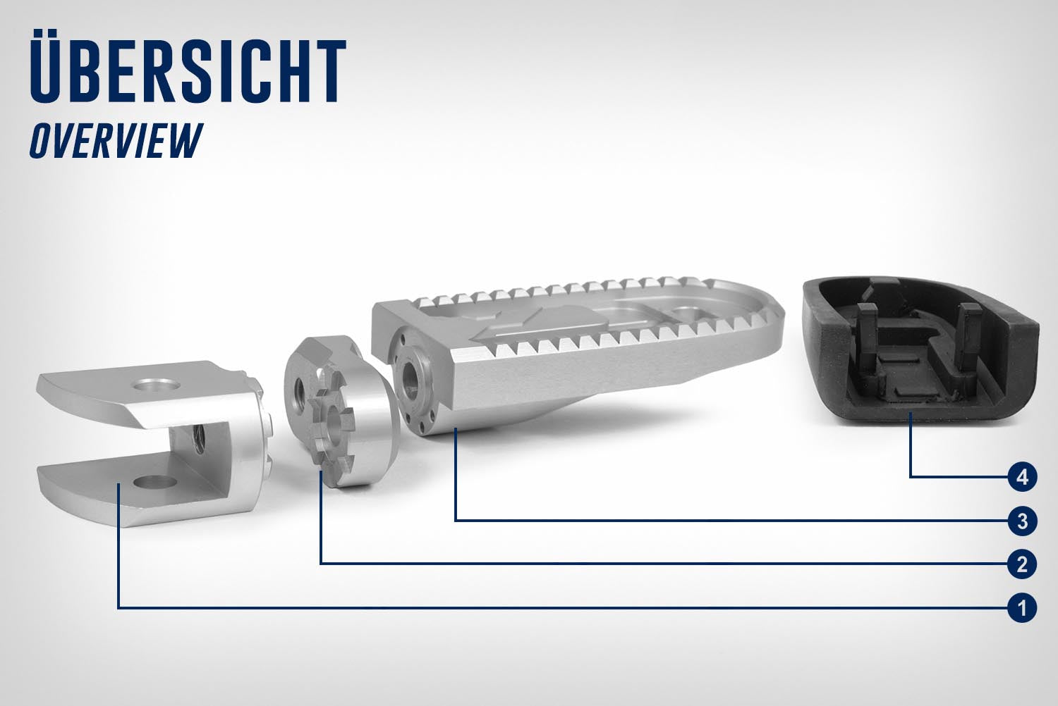Wunderlich Vario joint passenger (pair)