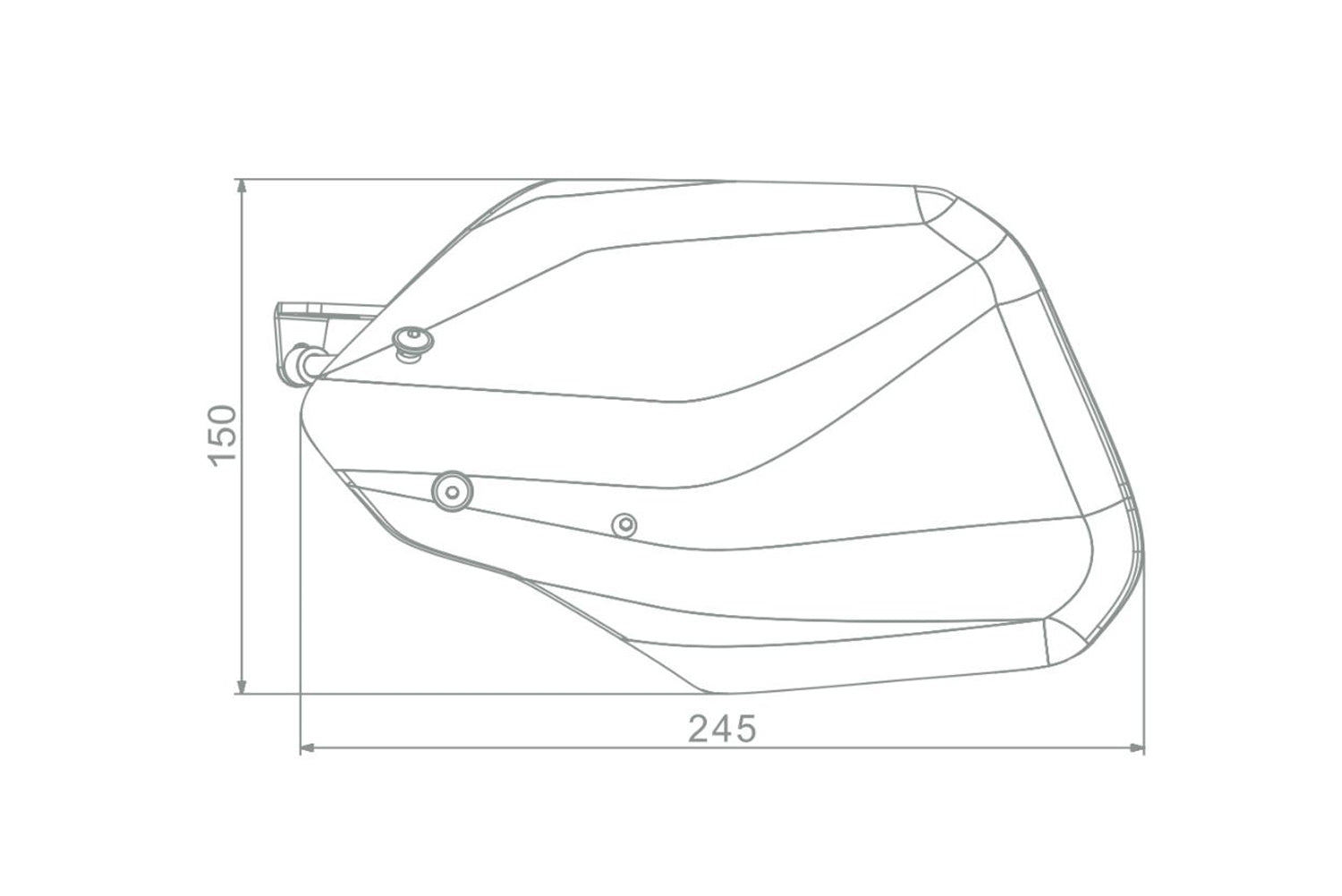 Our Hand guards for the BMW are the remedy you need. You can't get any more protection