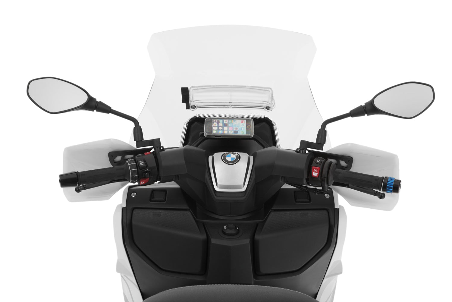 Hand guards BMW Scooter C 400 GT, C 400 X For a long time, the use of Hand guards was reserved exclusively for off-road machines.