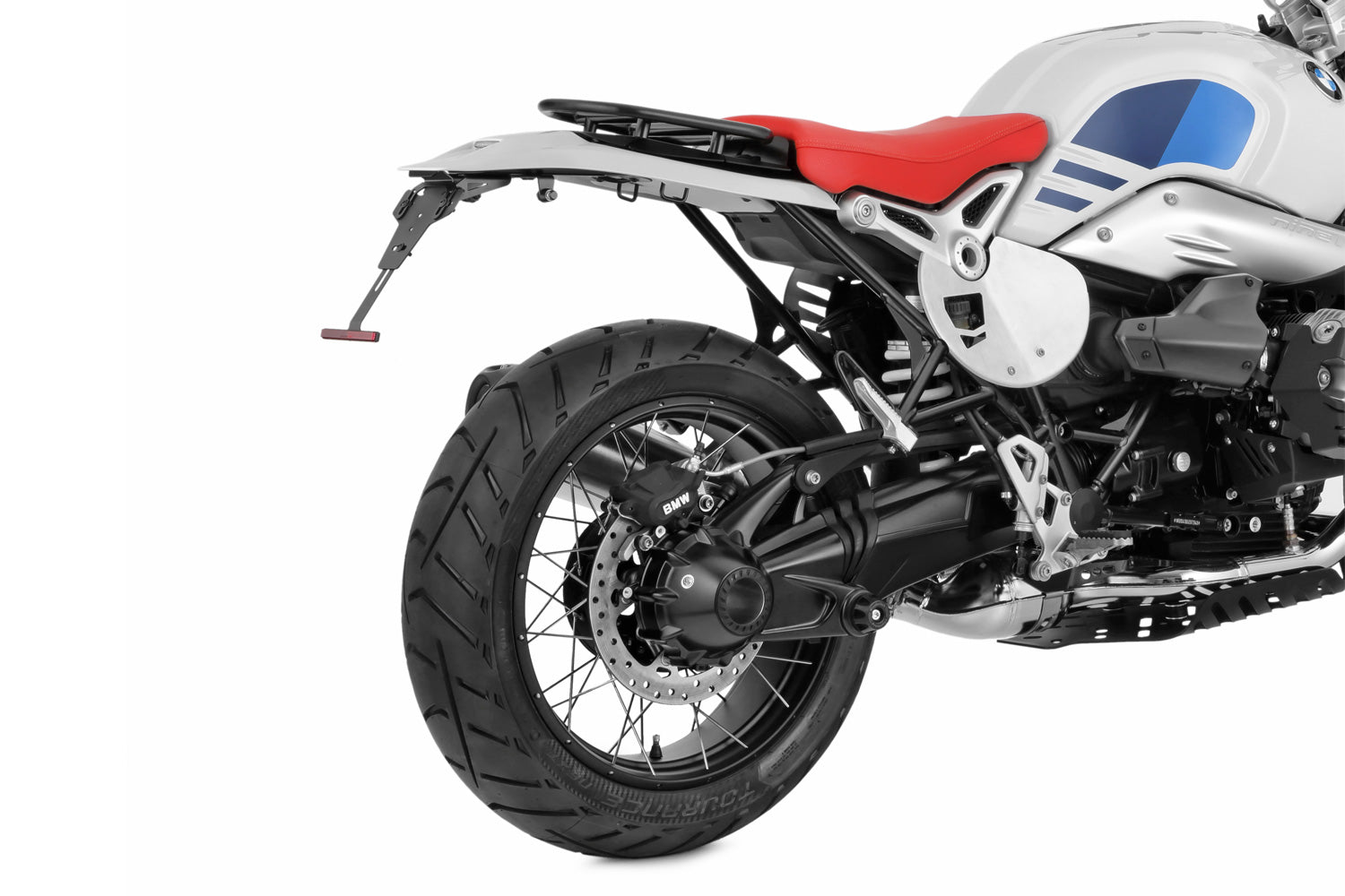 Wunderlich “Enduro” tail conversion with rear light, unvarnished