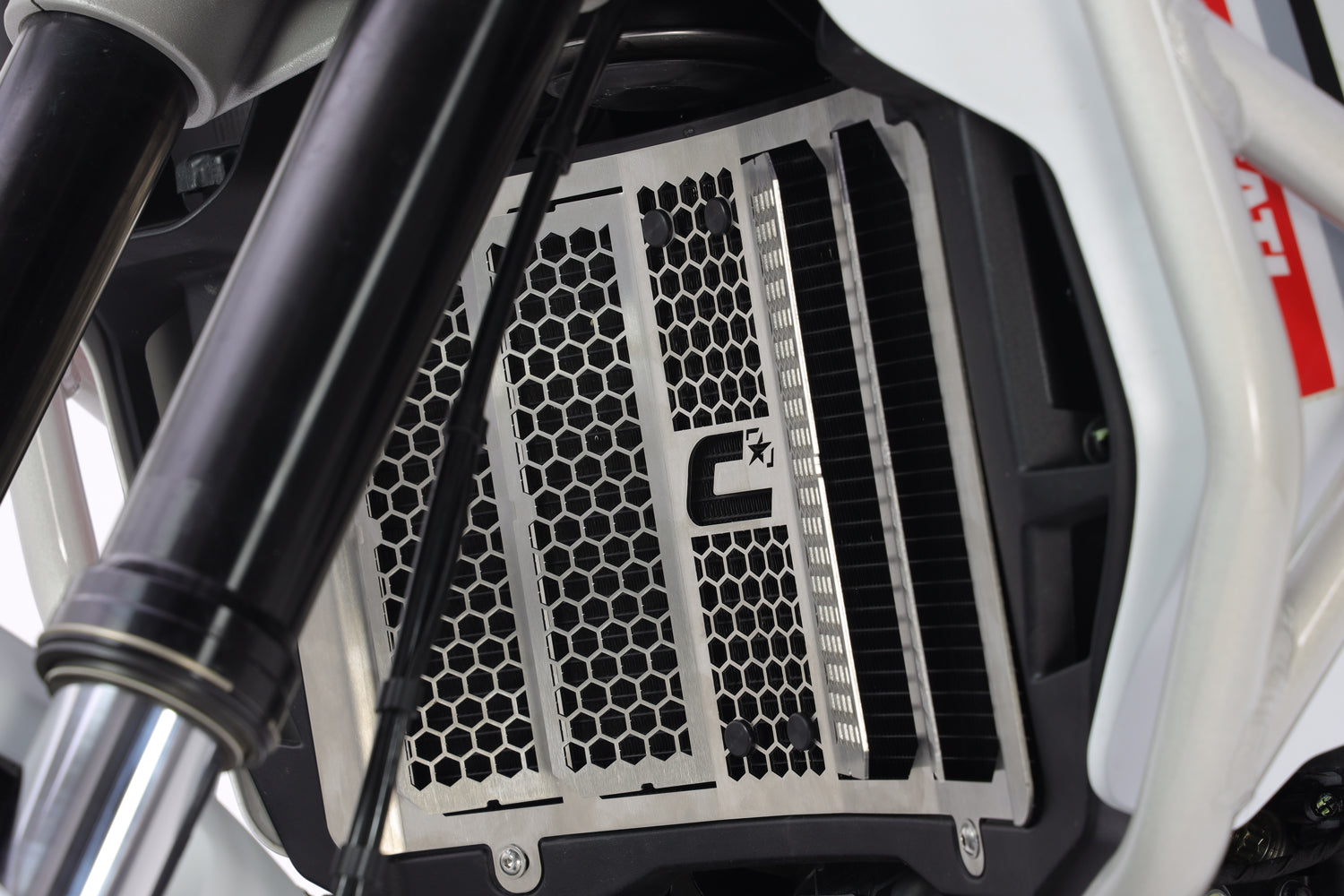 Crosspro - Front Radiator Guard For Ducati DesertX 2022