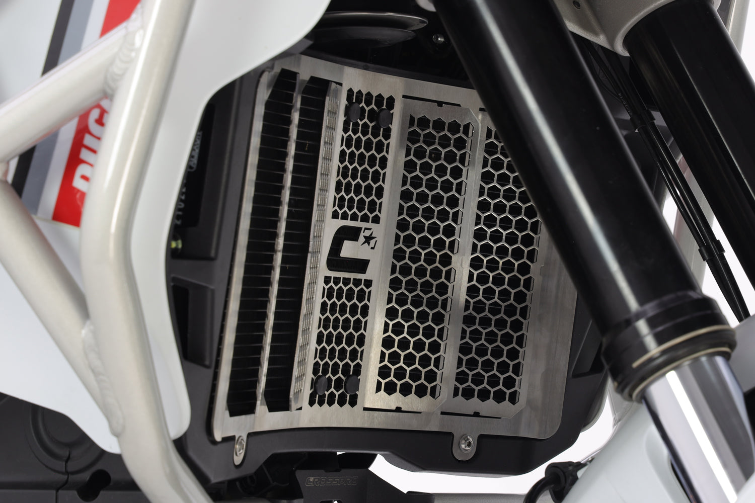 Crosspro - Front Radiator Guard For Ducati DesertX 2022