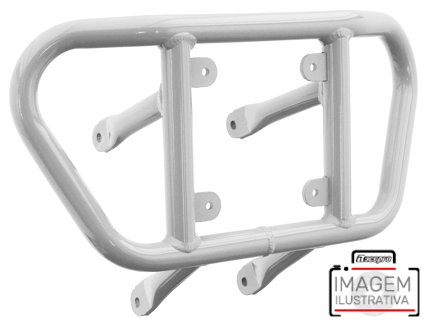 Crosspro - Tube for Front Bumper CR02 For Yamaha YFZ 450R-White Tube