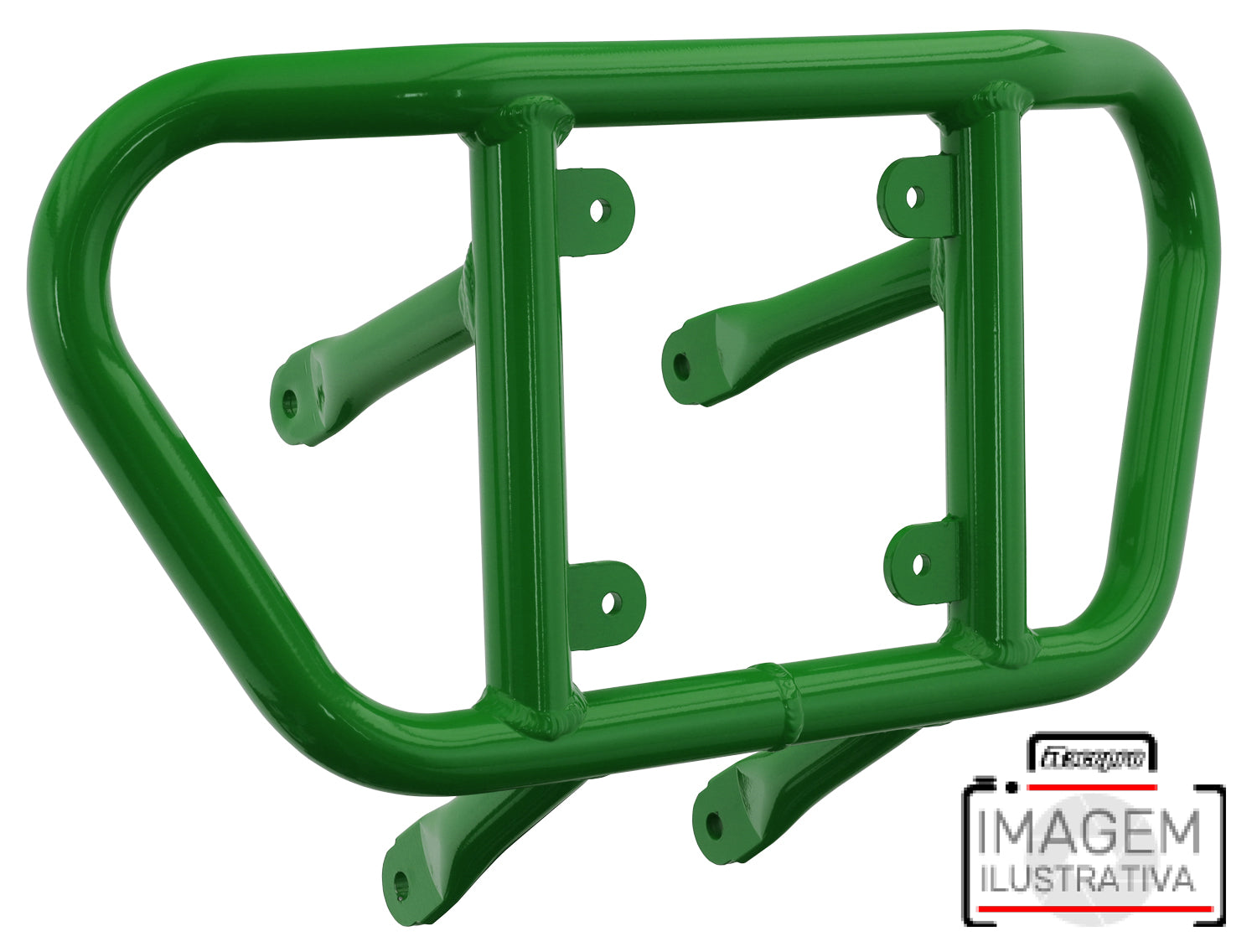 Crosspro - Tube for Front Bumper CR02 For Can Am (BRP) DS 450-Green Tube