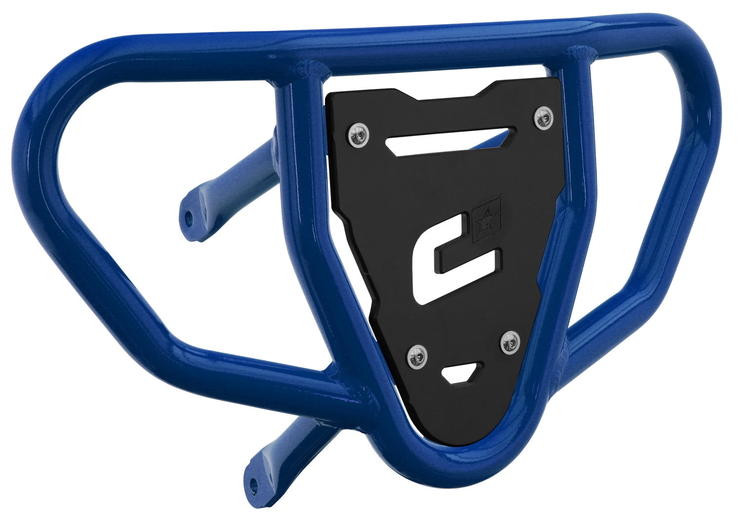 Crosspro - Front Bumper CR03 For Suzuki LT-R 450-Blue Tube / Black Plate