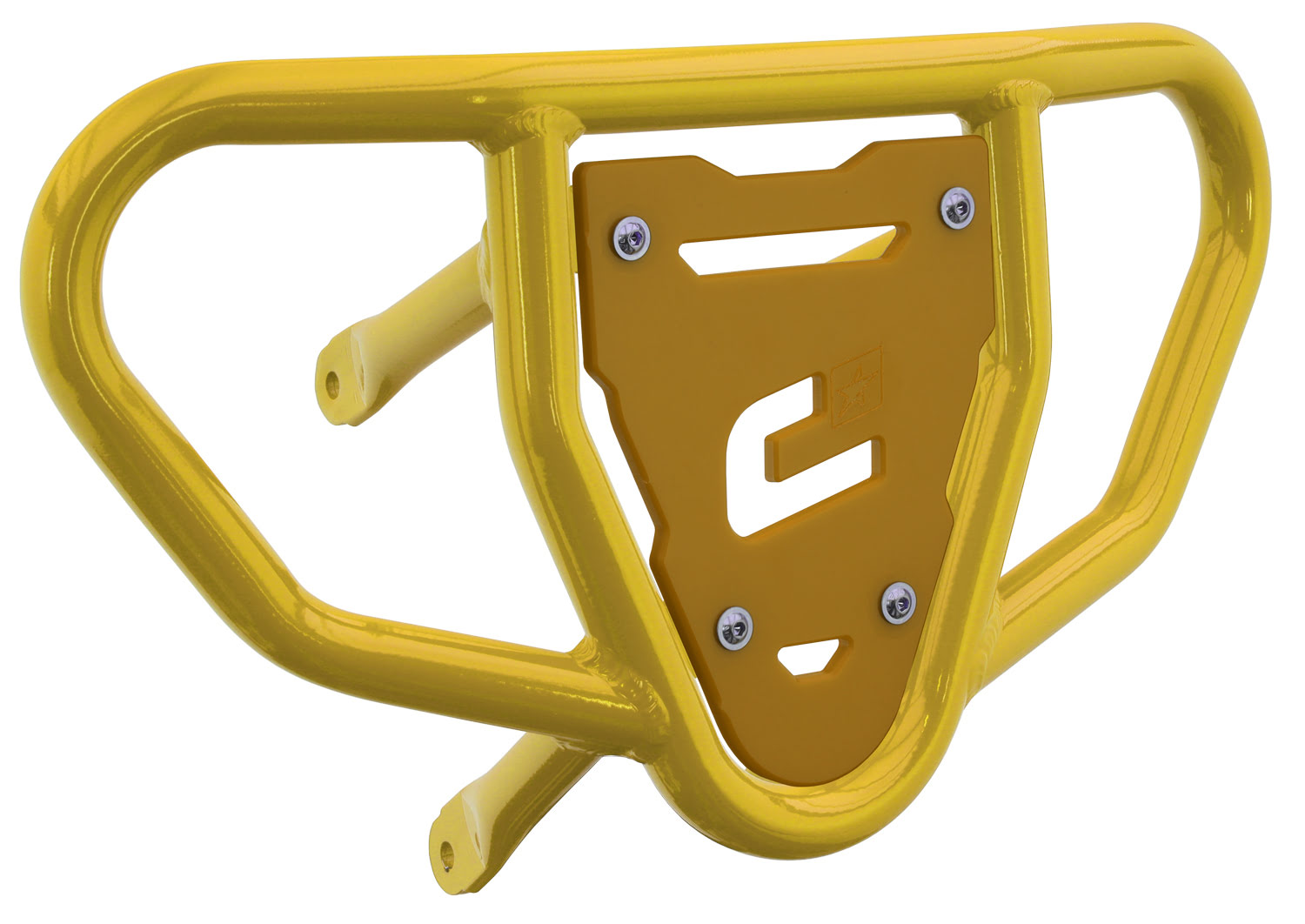 Crosspro - Front Bumper CR03 For Suzuki LT-R 450-Yellow Tube / Yellow Plate