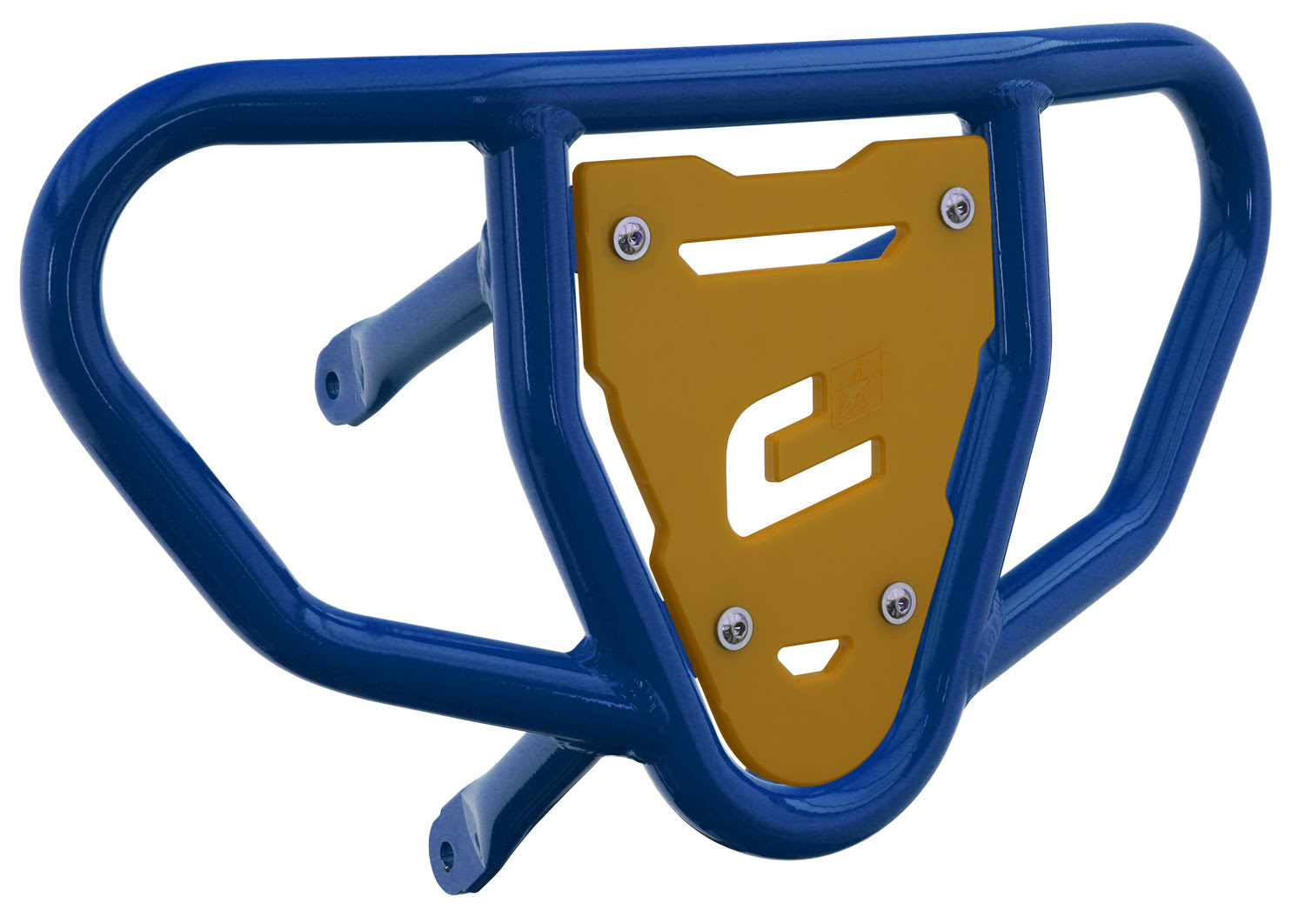 Crosspro - Front Bumper CR03 For Suzuki LT-R 450-Blue Tube / Yellow Plate