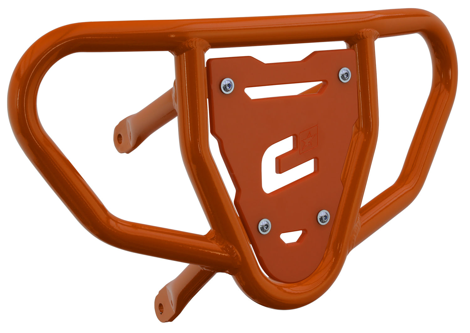 Crosspro - Front Bumper CR03 For Suzuki LT-R 450-Orange Tube / Orange Plate