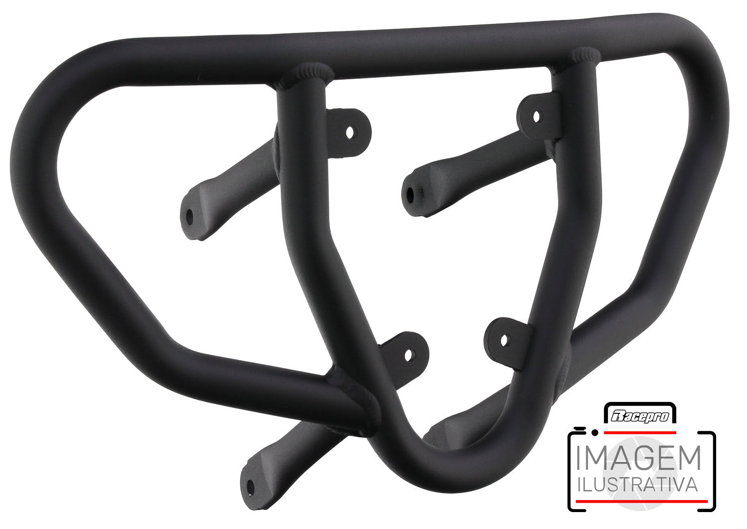 Crosspro - Tube for Front Bumper CR03 For Yamaha YFZ 450-Textured Black Tube