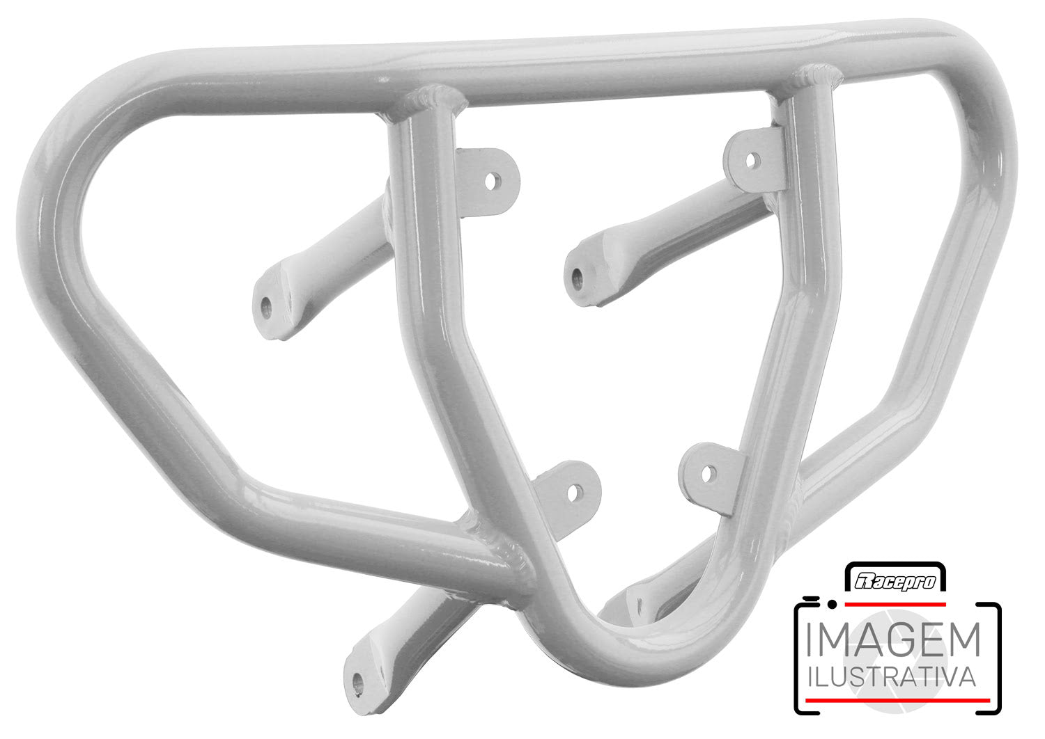 Crosspro - Tube for Front Bumper CR03 For Yamaha YFM 660 Raptor-White Tube