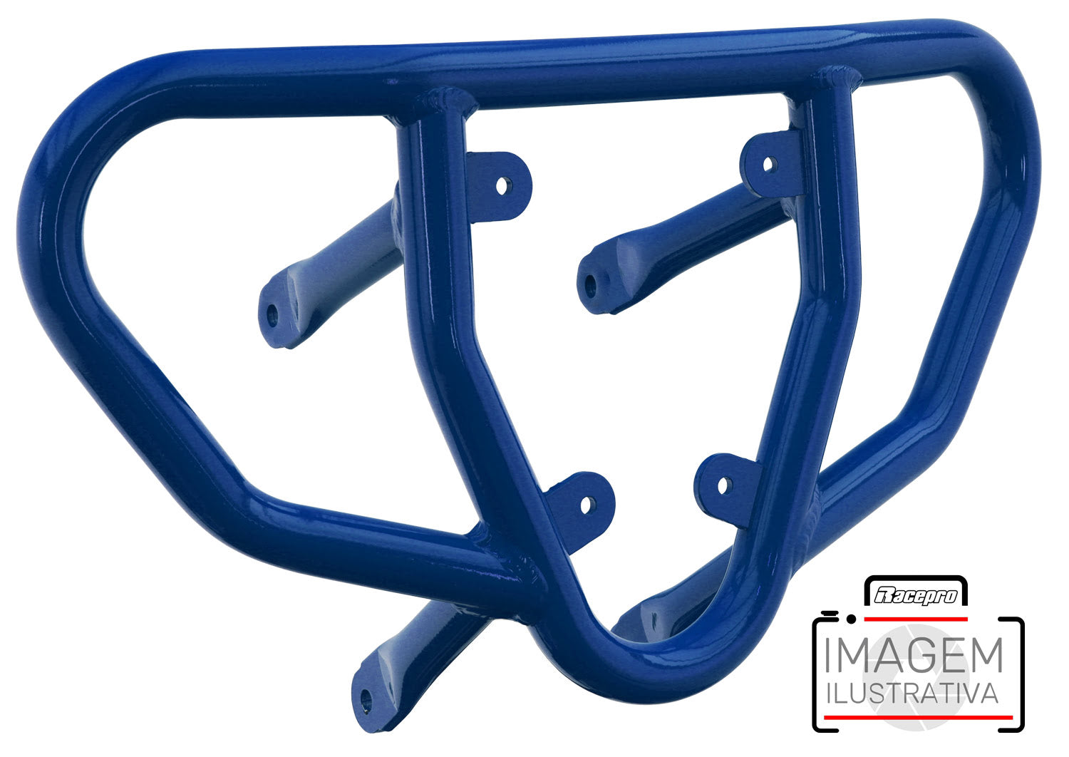 Crosspro - Tube for Front Bumper CR03 For Yamaha YFM 700 Raptor-Blue Tube