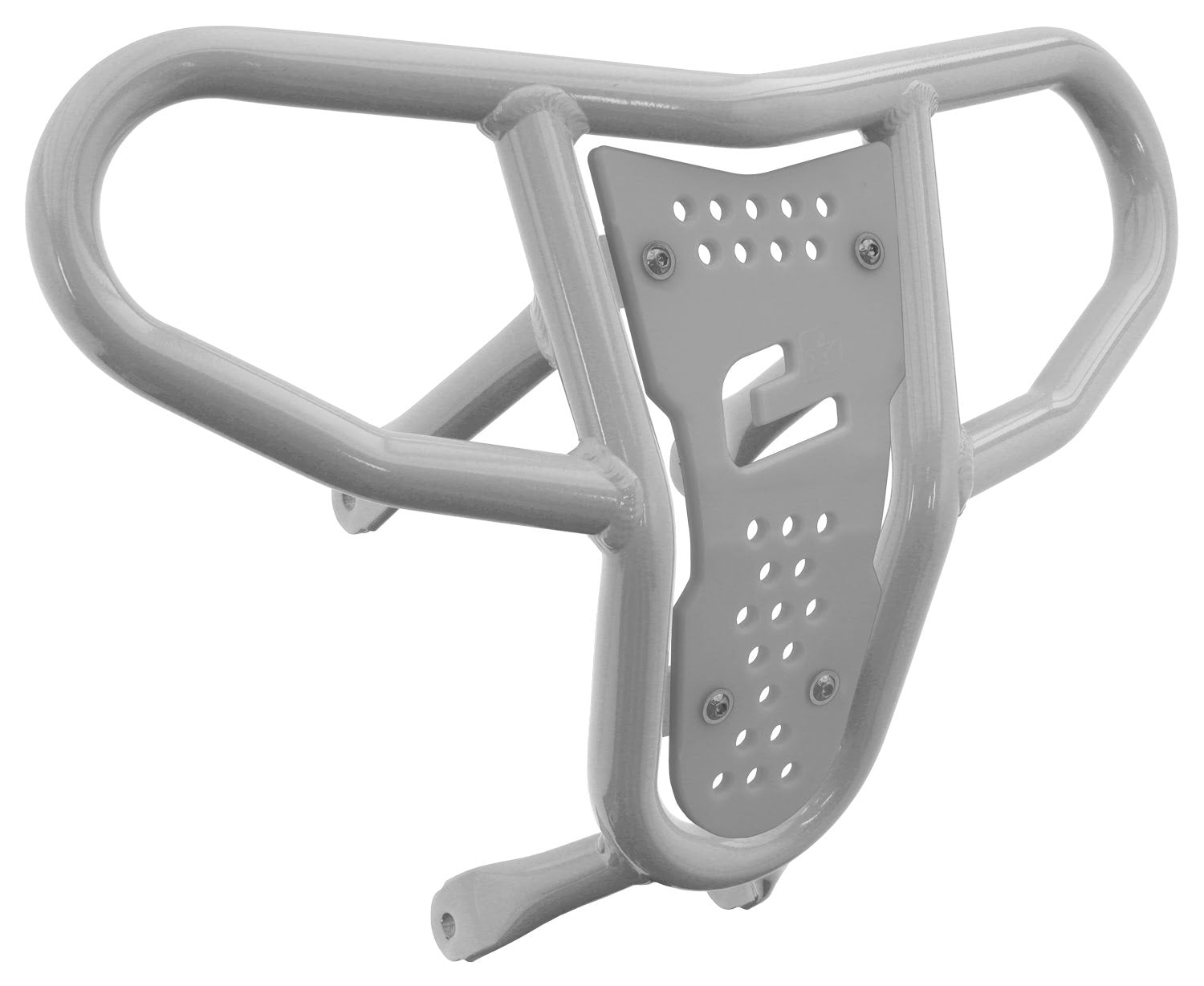 Crosspro - Front Bumper CR04 For Suzuki LT-R 450-White Tube / White Plate