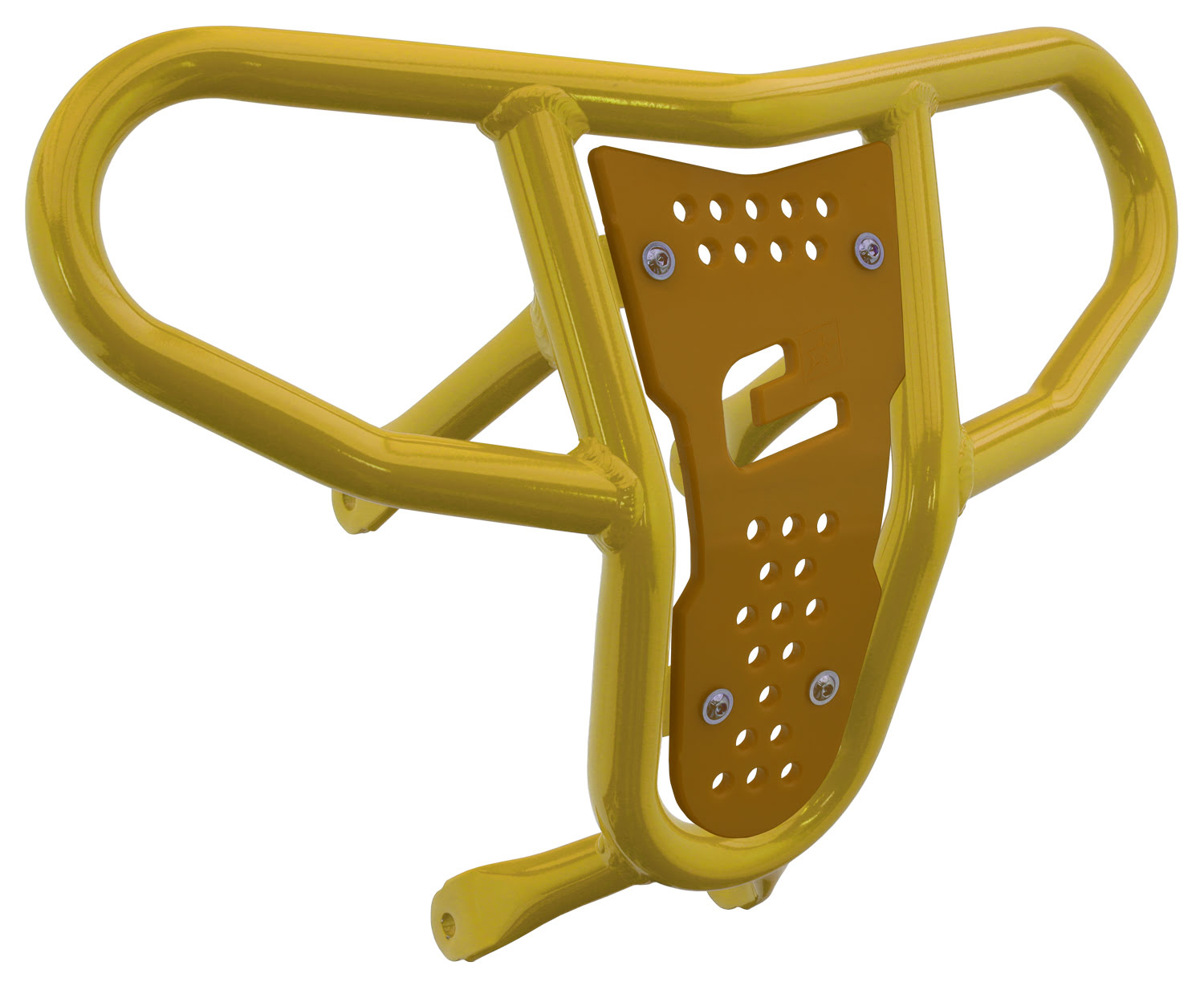 Crosspro - Front Bumper CR04 For Suzuki LT-R 450-Yellow Tube / Yellow Plate
