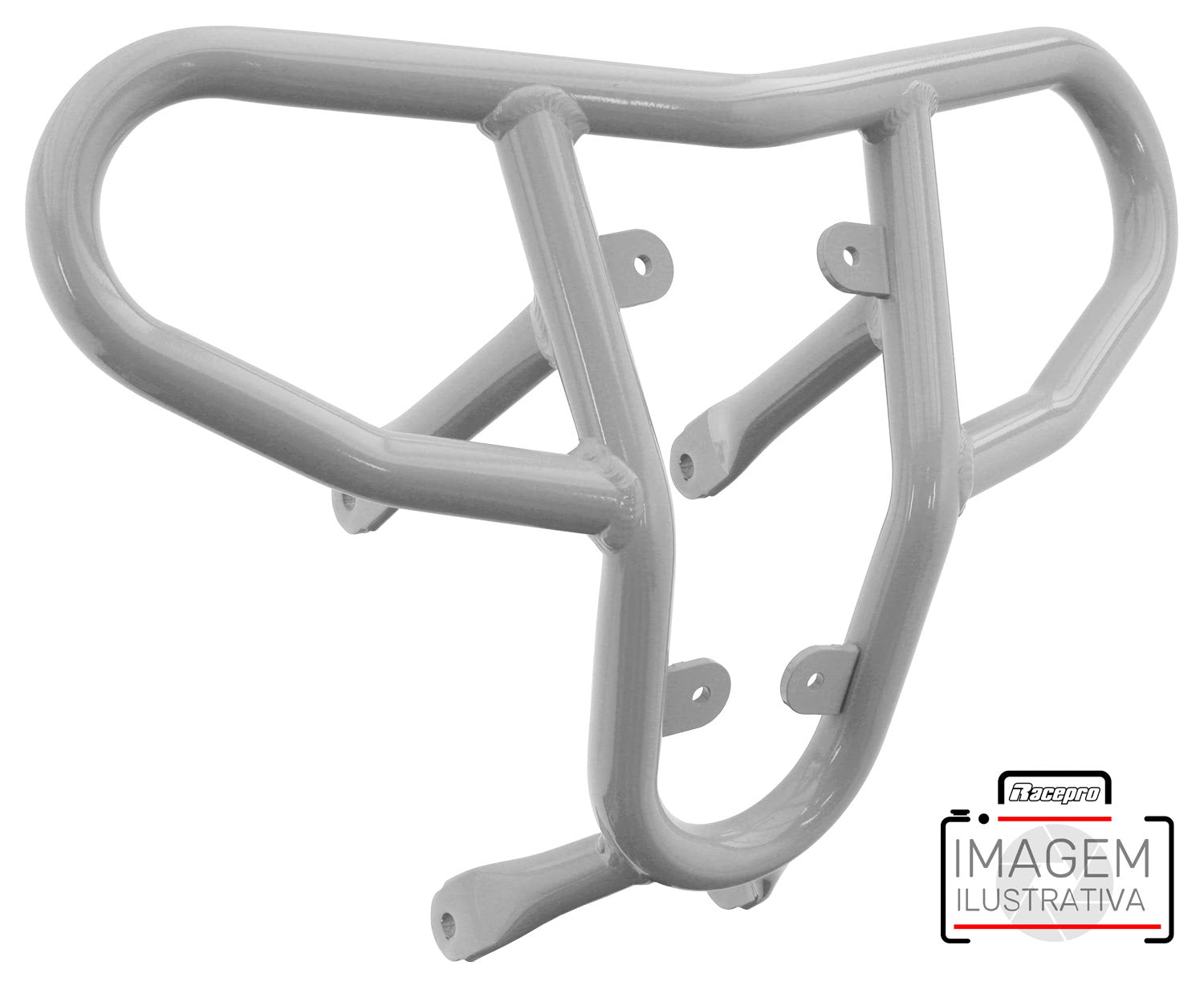 Crosspro - Tube for Front Bumper CR04 For Kawasaki KFX 450R-White Tube