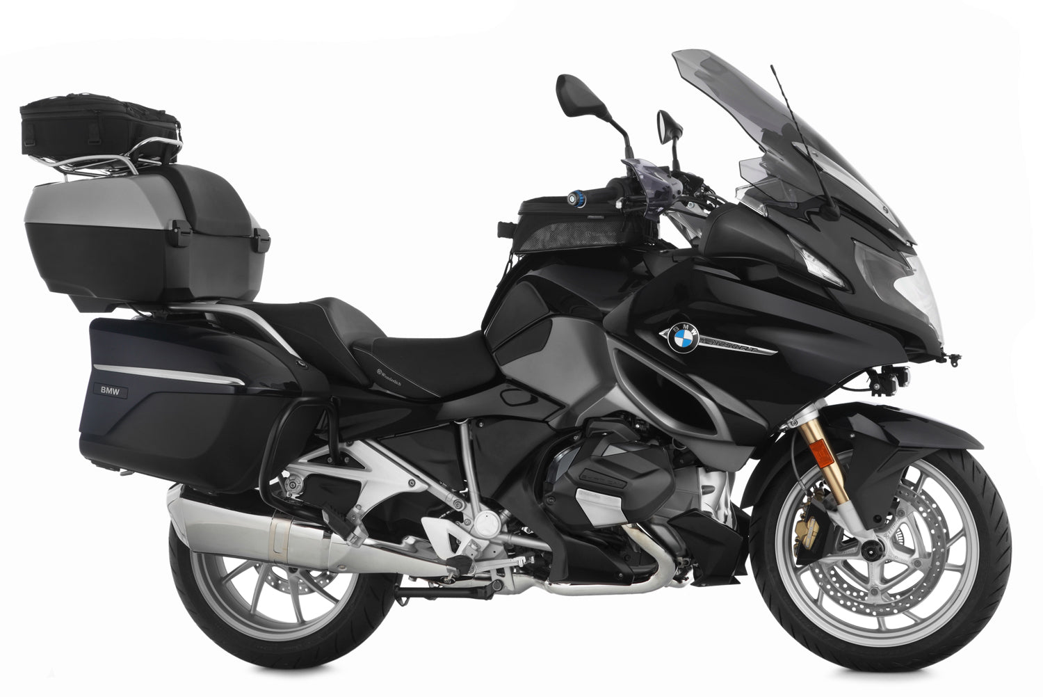 Wunderlich Touring Screen R 1200/1250 RT LC clear. A luxury touring screen for Tourers. Optimal relief of head, upper body and shoulders.