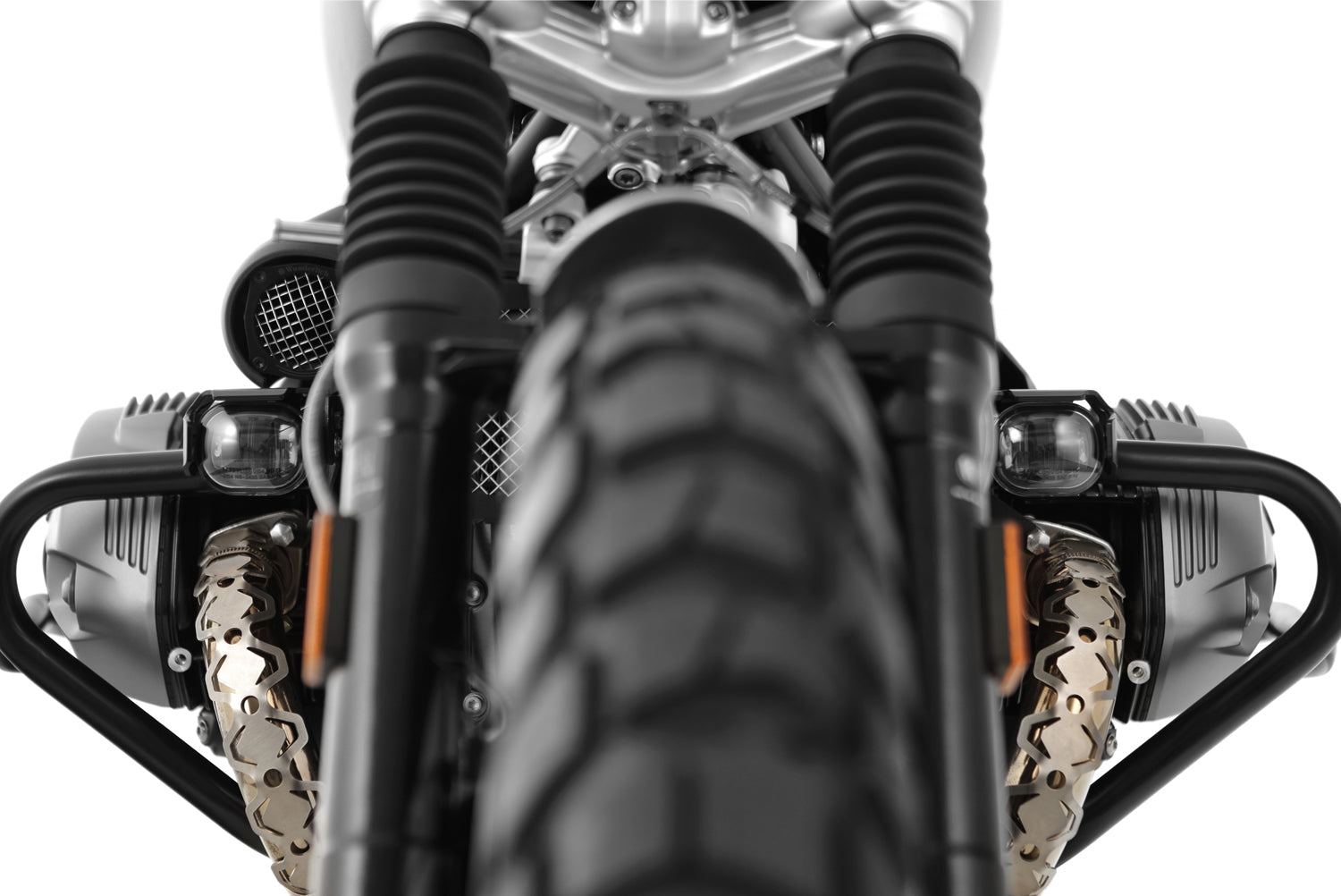 »MICROFLOOTER« LED auxiliary headlight R nineT/ R nineT Scrambler for 100% even area illumination